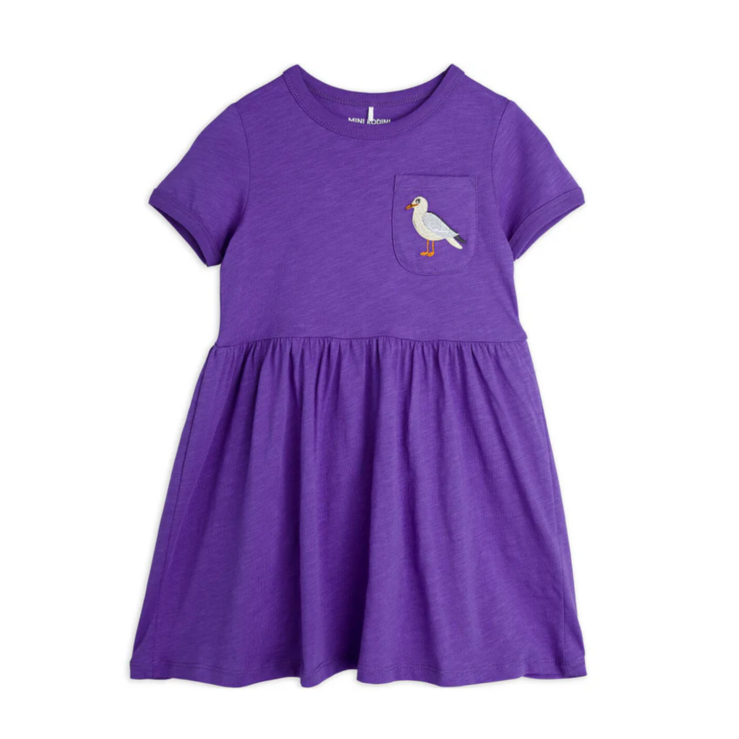 Mini Rodini Seagull Embroidered Dress