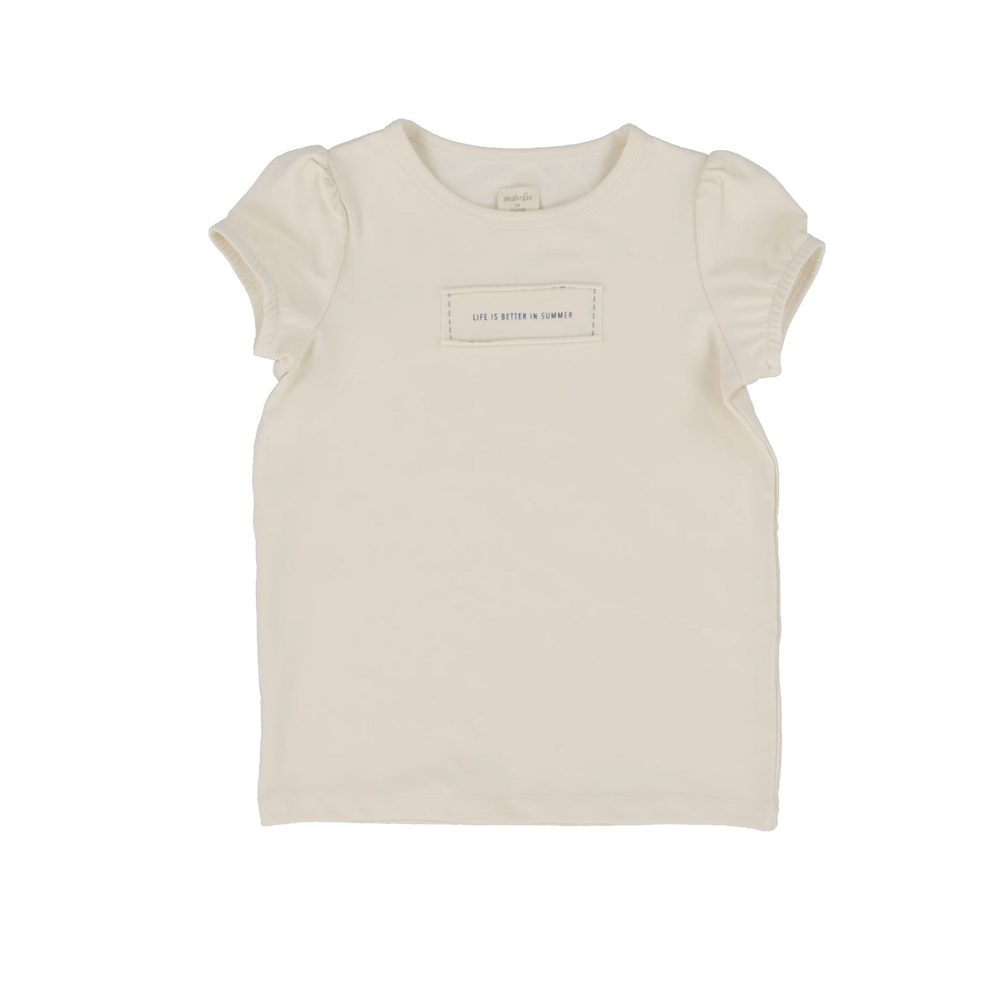 Analogie Girl Patch Tee Short Sleeve