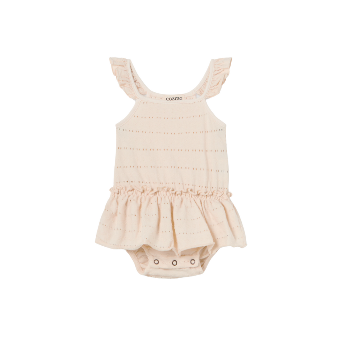 Cozmo Embellished Jacquard Infant Romper