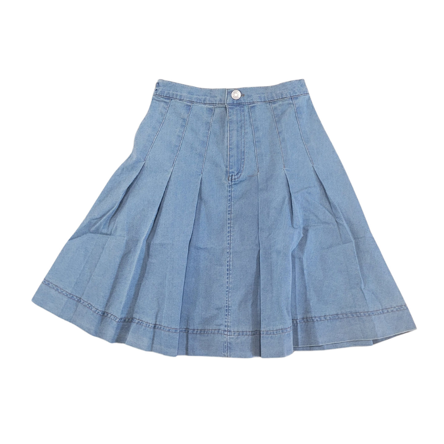 Crew Wide Pleated Skirt