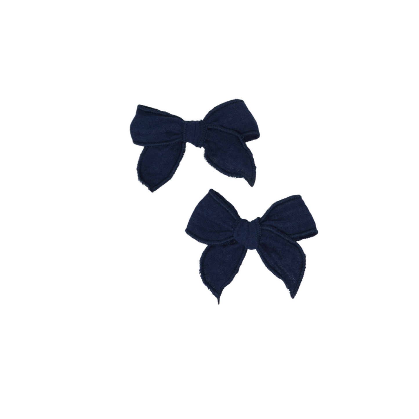 Bandeau Mini Bow Clip Set