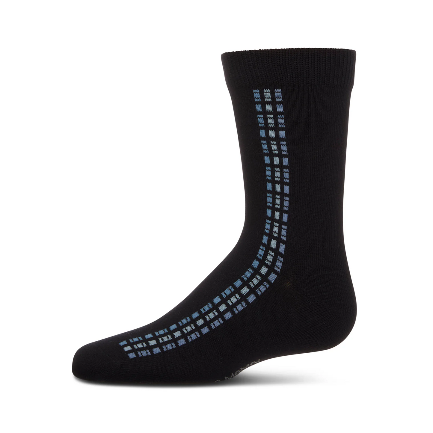 Memoi Vertical Dashed Line Boys Sock