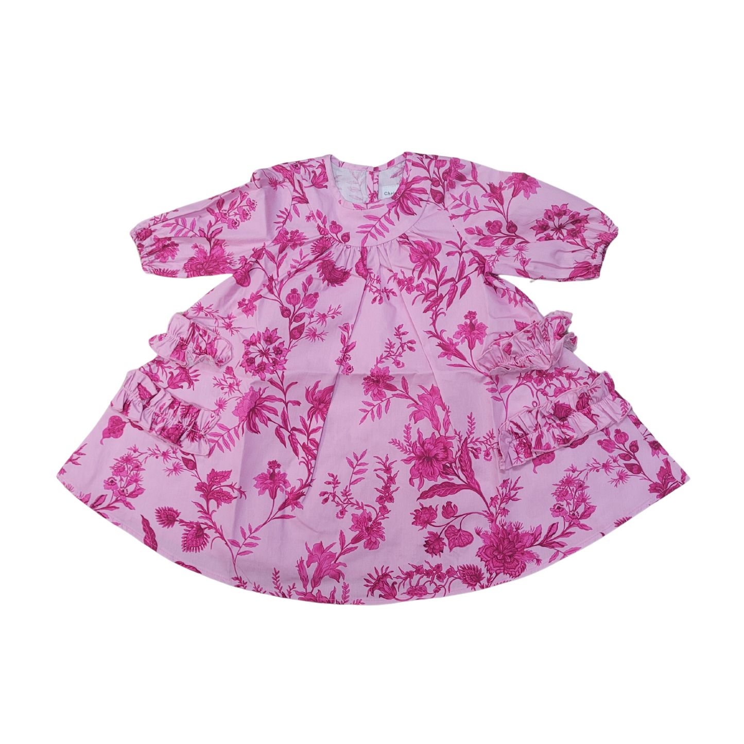 Christina Rohde Pink Botanical Dress