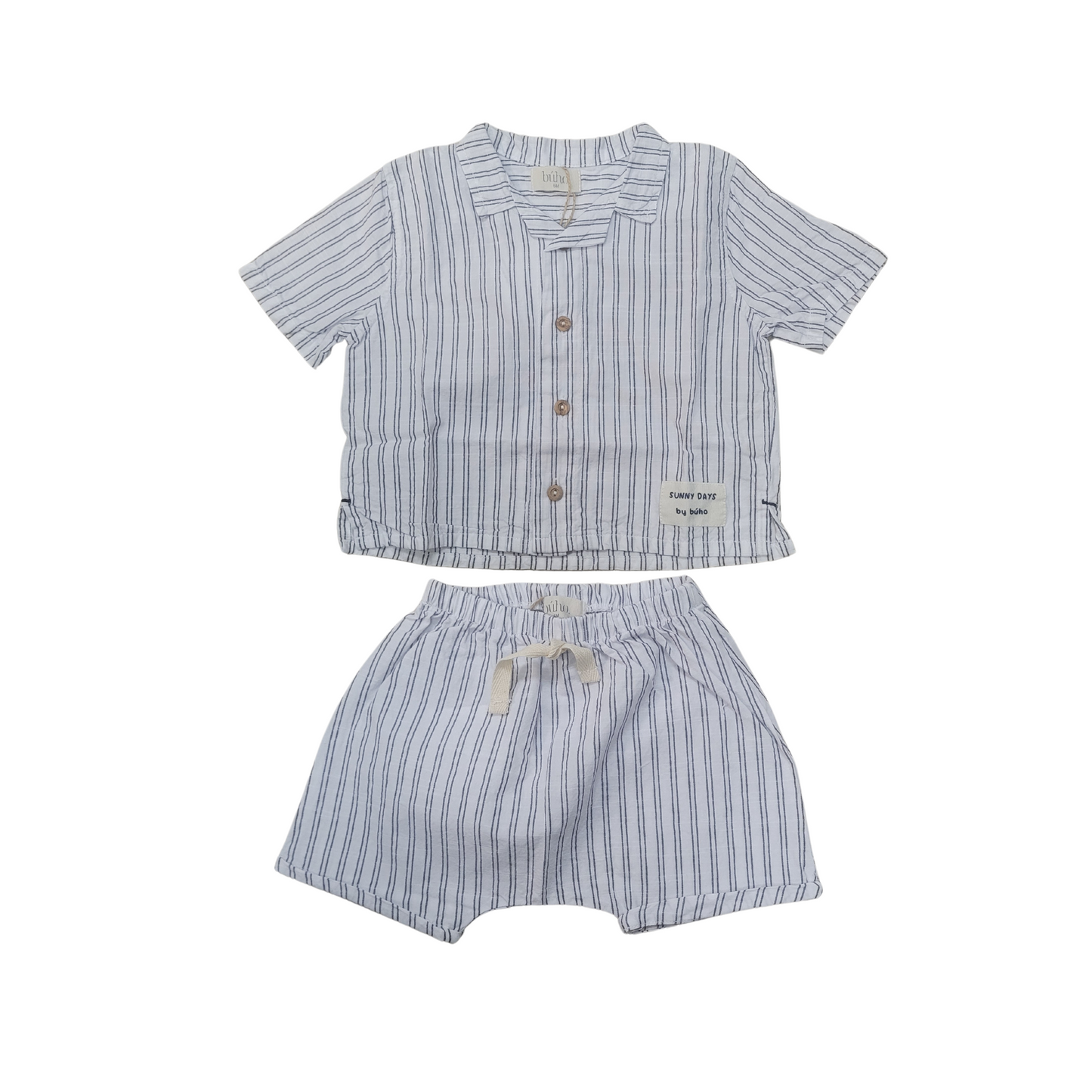 Buho Stripe Short Set