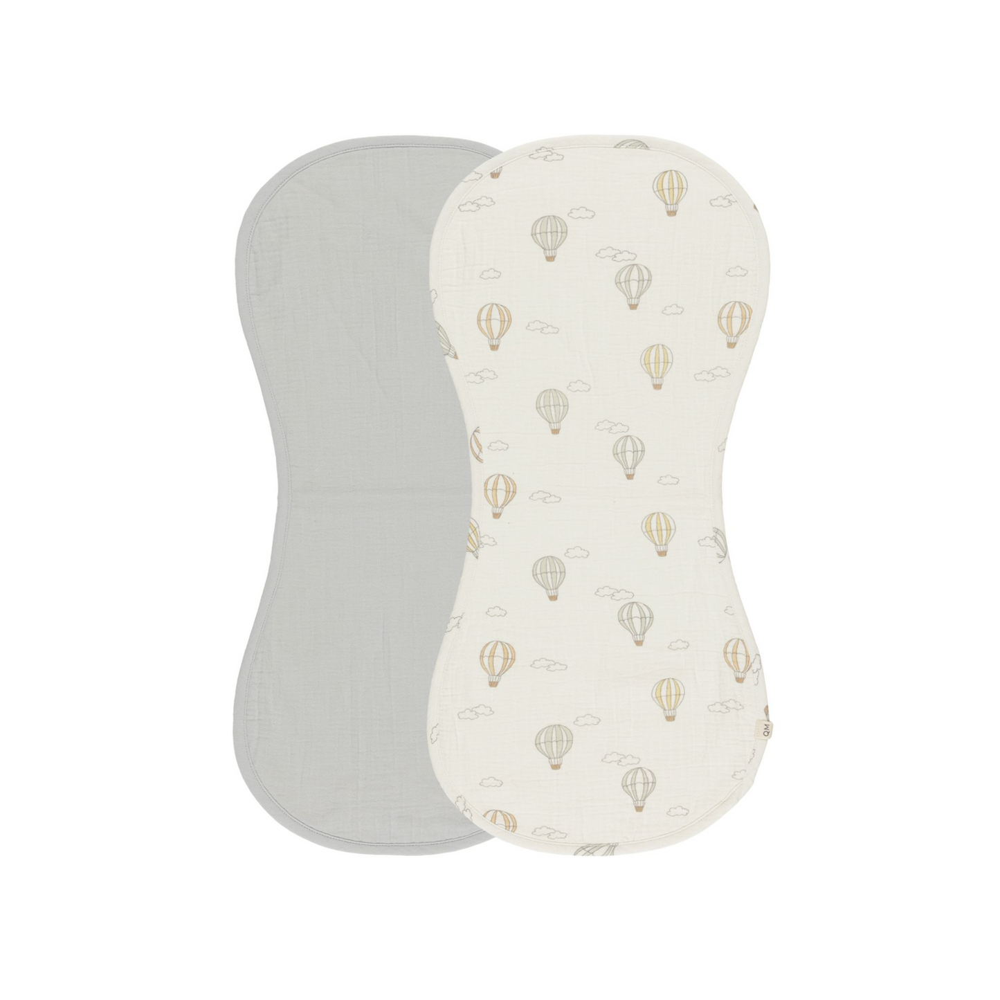 Quincy Mae Hot Air Balloons Burp Cloth