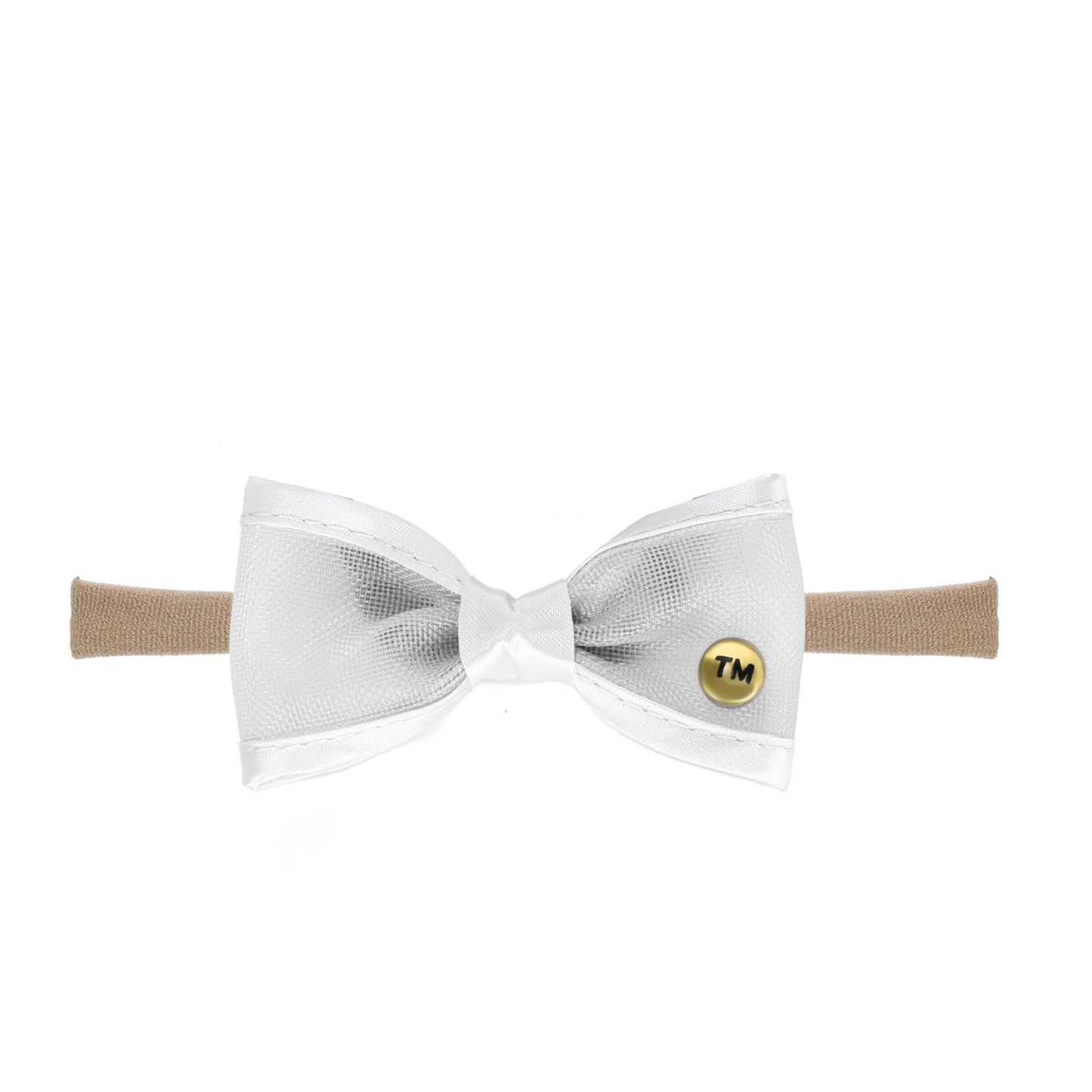 Tis Me Sinamay Collection Baby Bow Nylon Headband