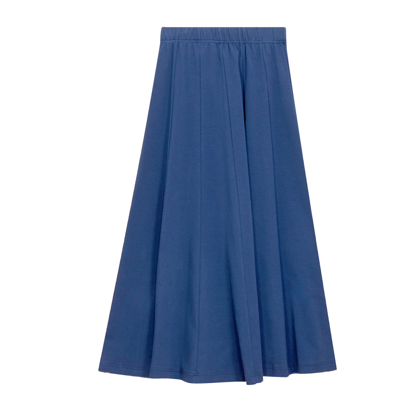 5 Stars Teen Fine Rib Midi Length Panel Skirt