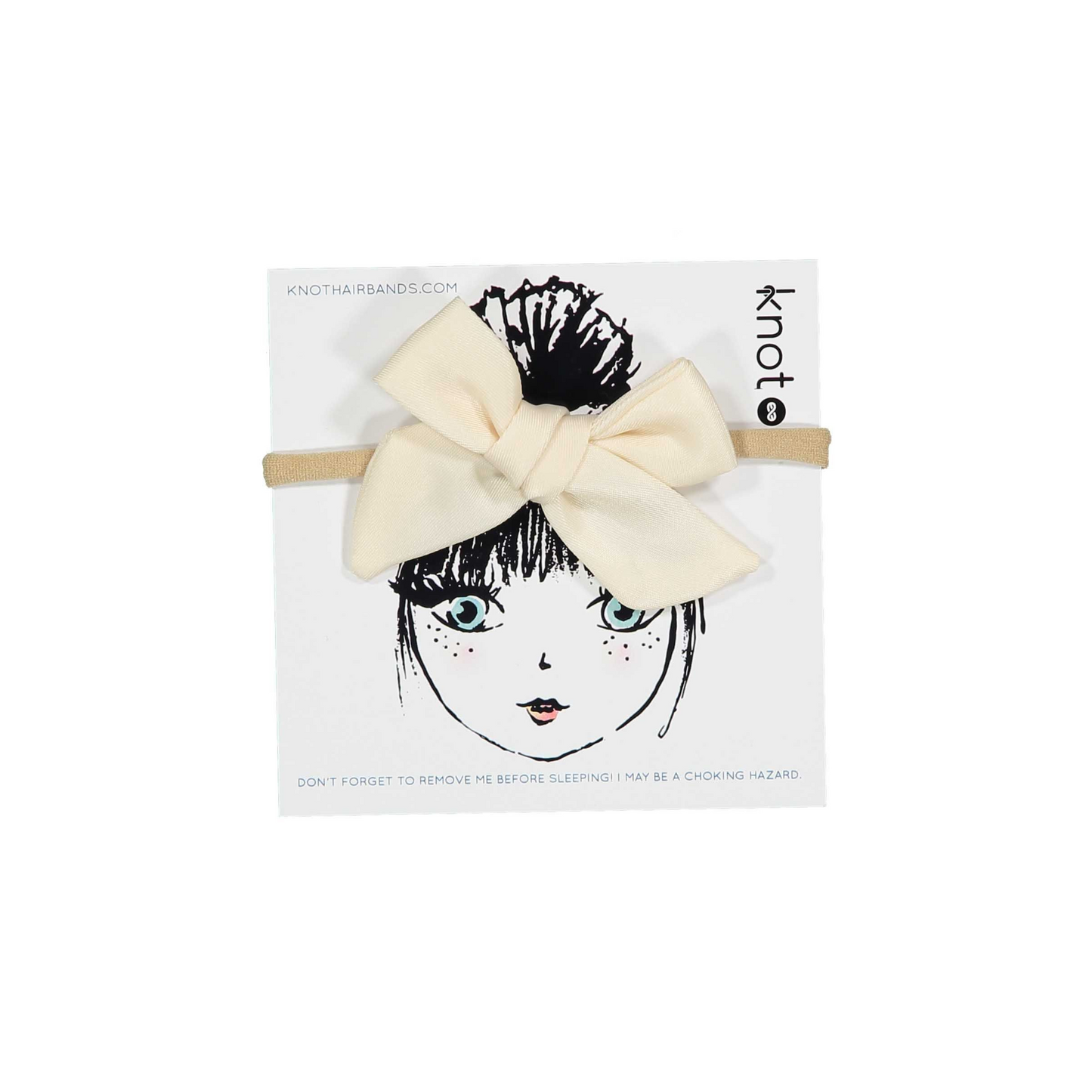 Knot Sateen Bow Baby Band