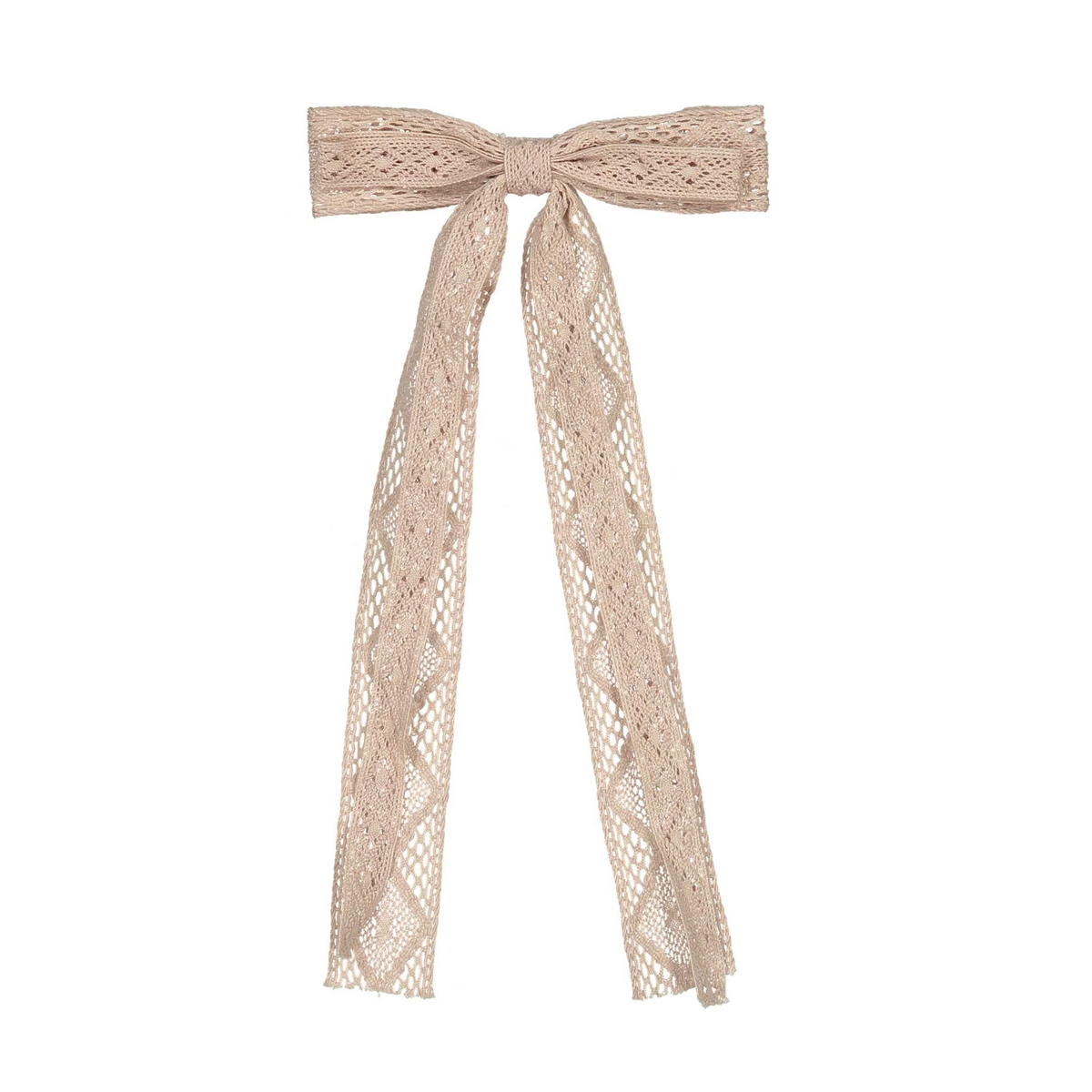 Knot Lace Ribbon Bow Clip