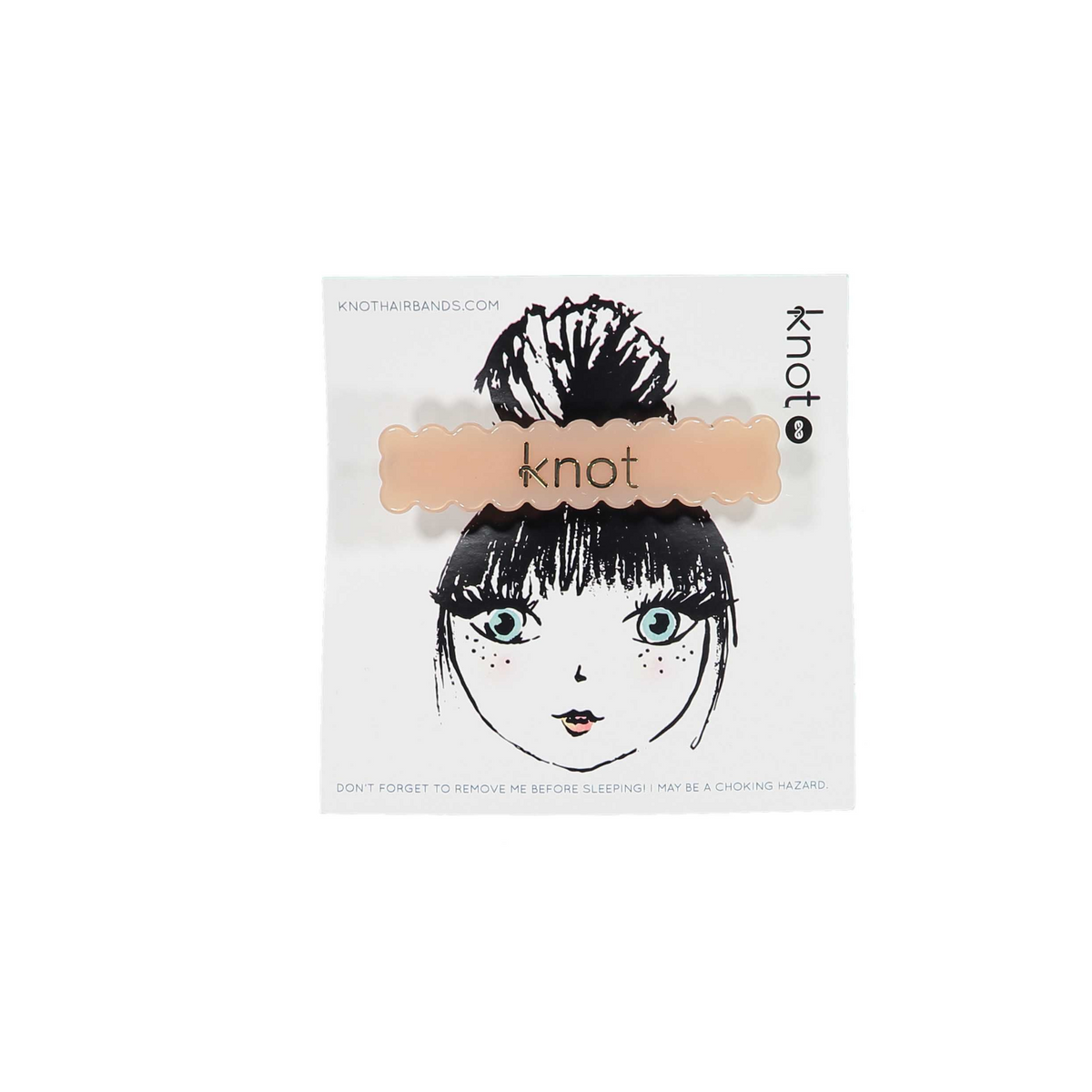 Knot Scalloped Barrette