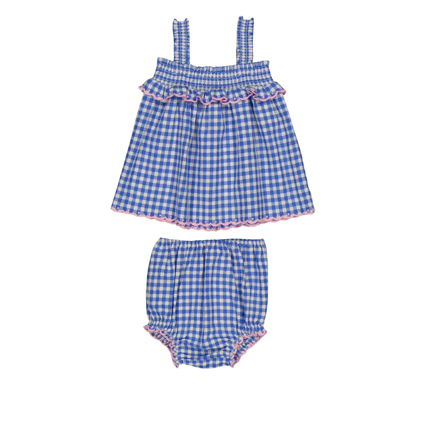 Hello Simone Iris Gingham Set