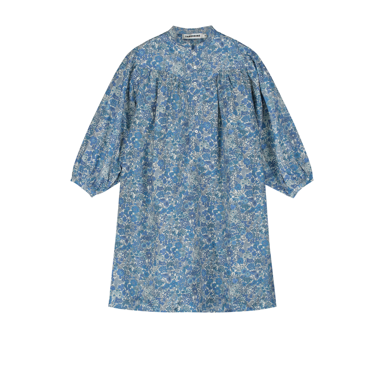 Tangerine Liberty Evase Dress