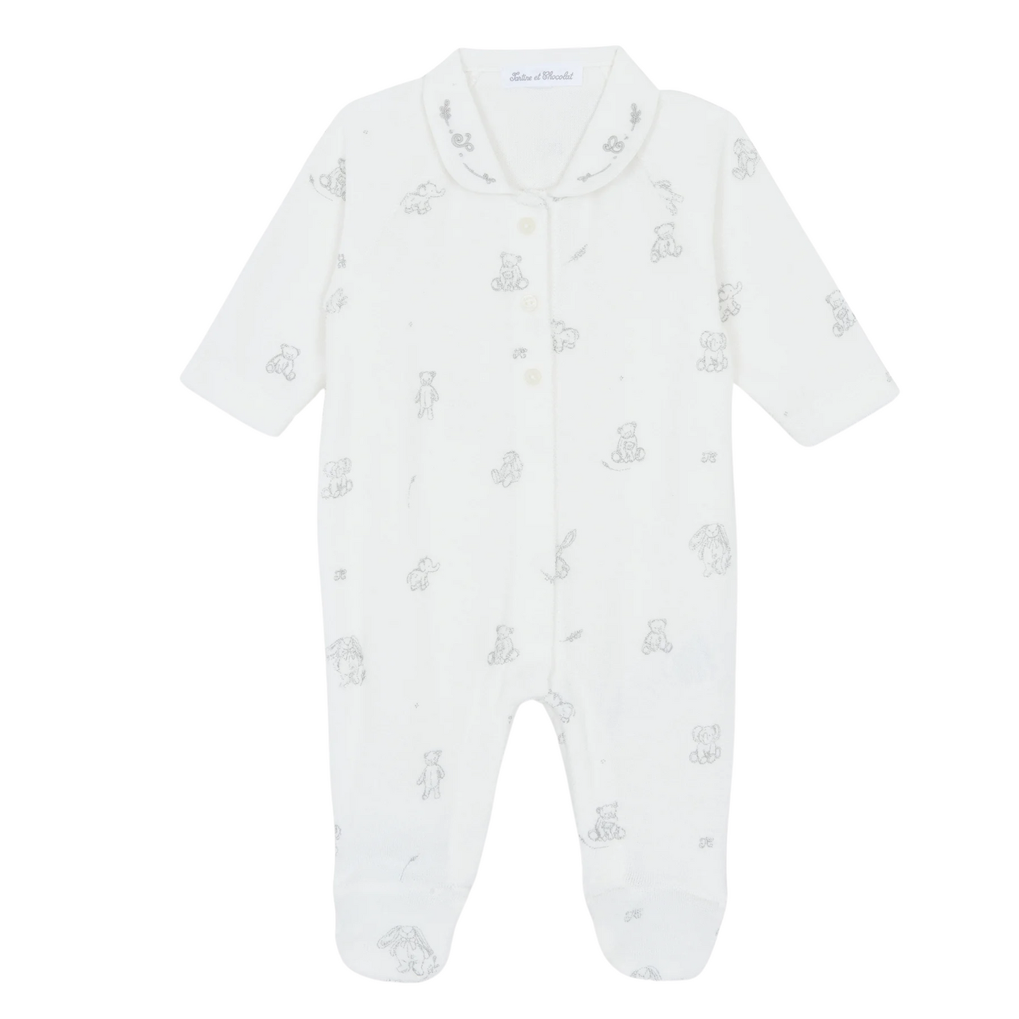 Tartine Et Chocolat Animal Terry Footie