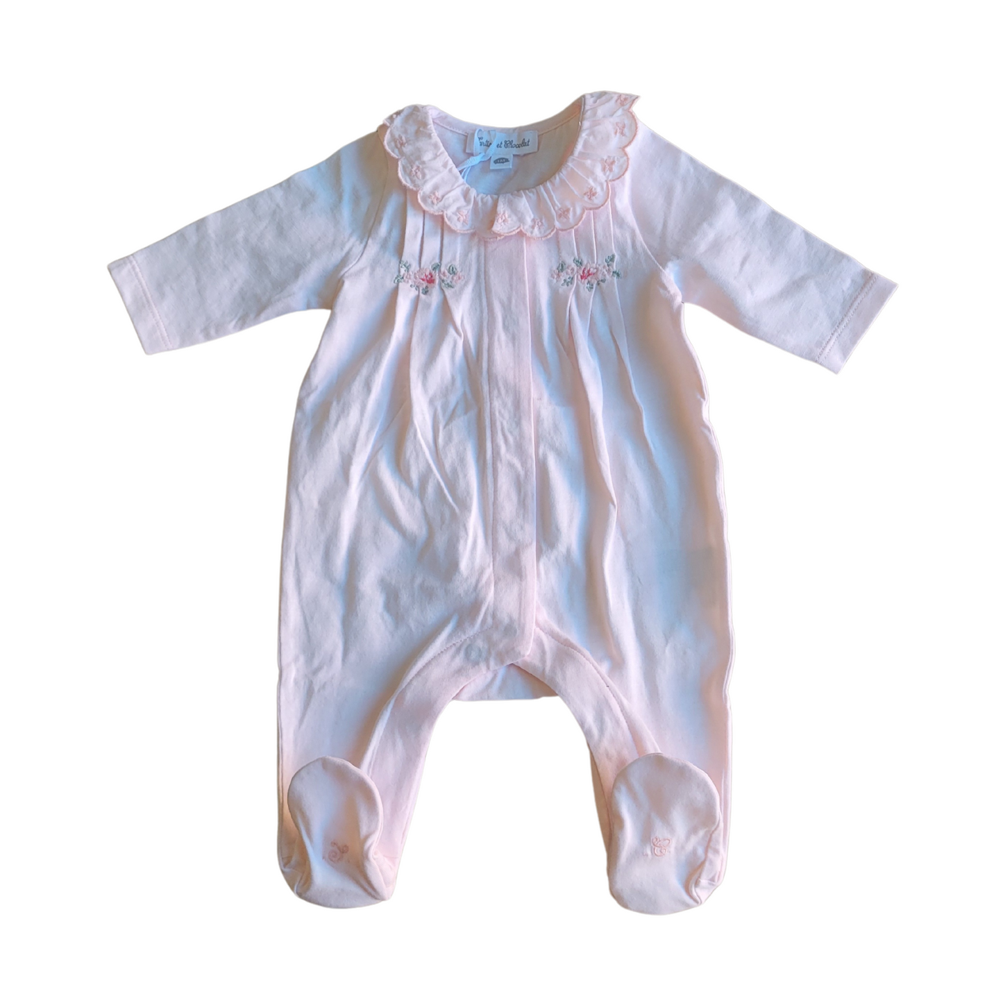 Tartine Et Chocolat Collar Flower Footie