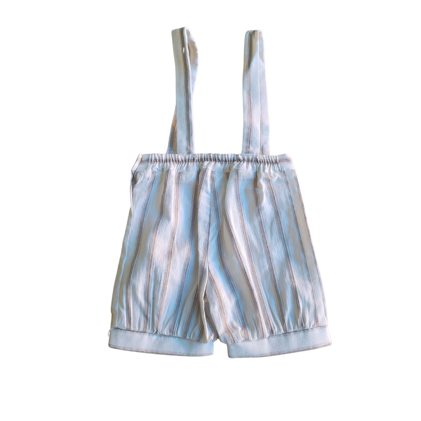 Manuell & Frank Suspender Stripe Baby Boy Short