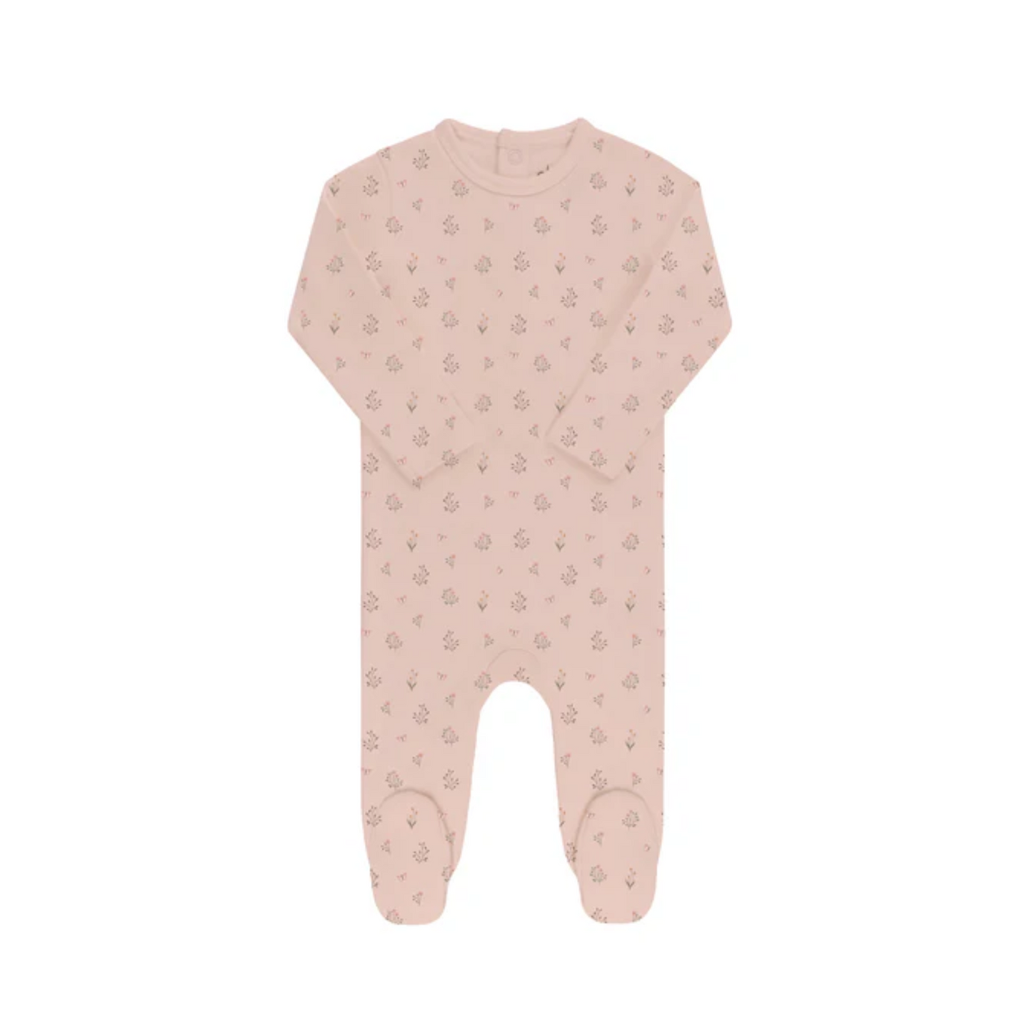 Ely`s & Co Garden Floral Print Girl Footie Collection