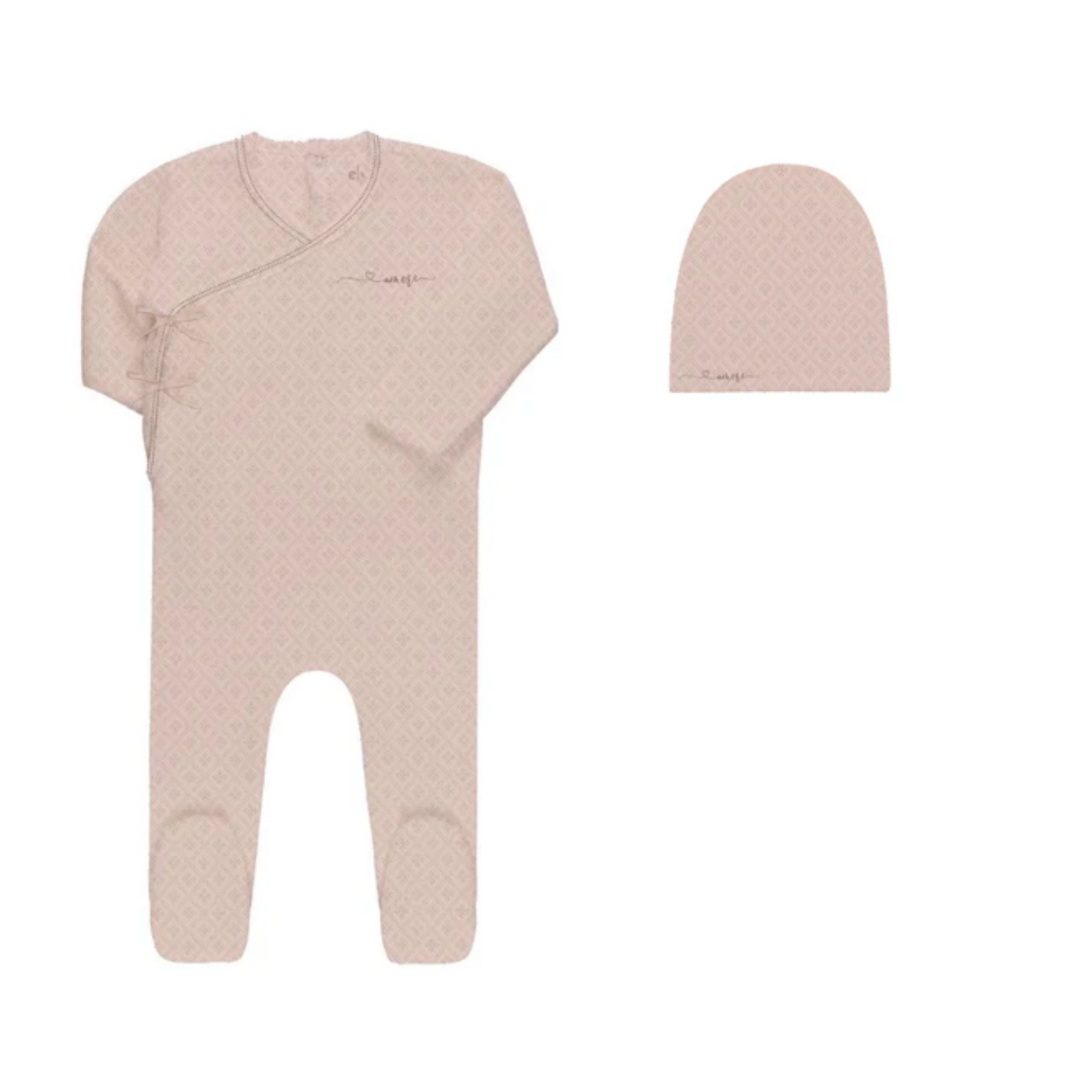 Ely`s & Co Organic Amore Pointelle Girl Footie Collection