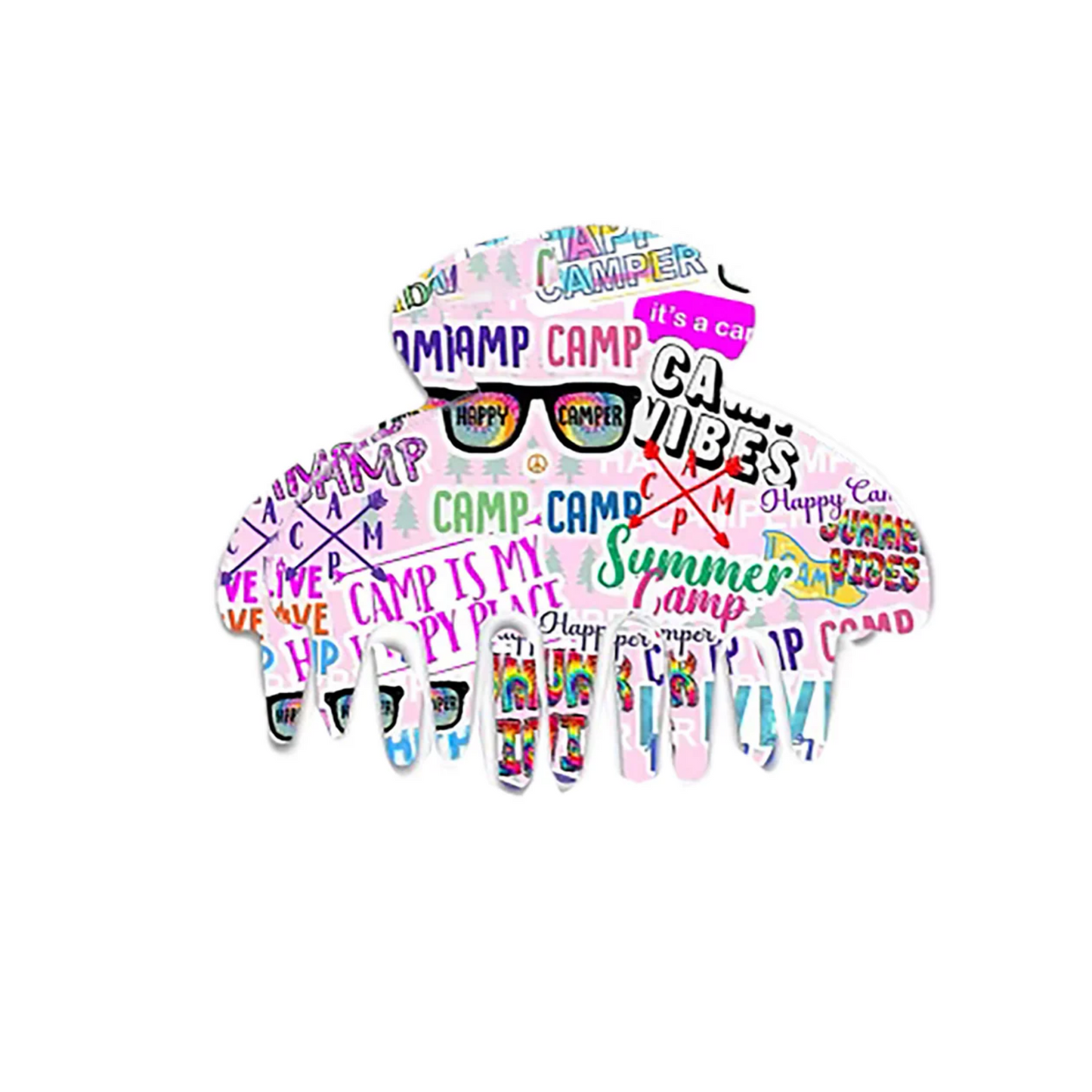 Tweenstyle Happy Camp Girl Claw Clip