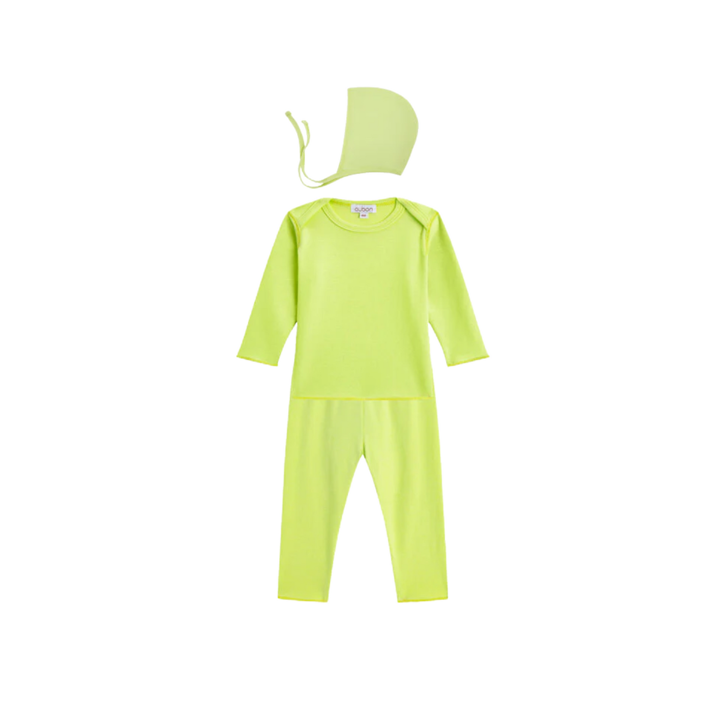 Oubon Lime Cotton Set