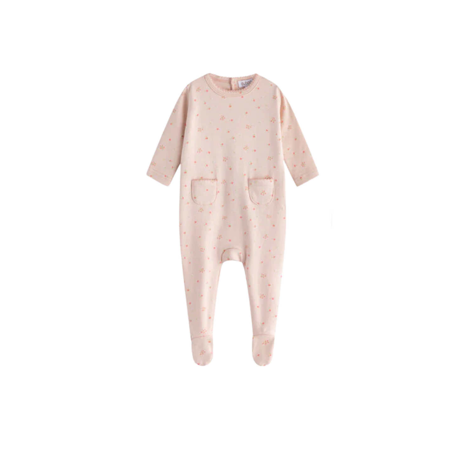 Oubon Tulip Print Ground Footie