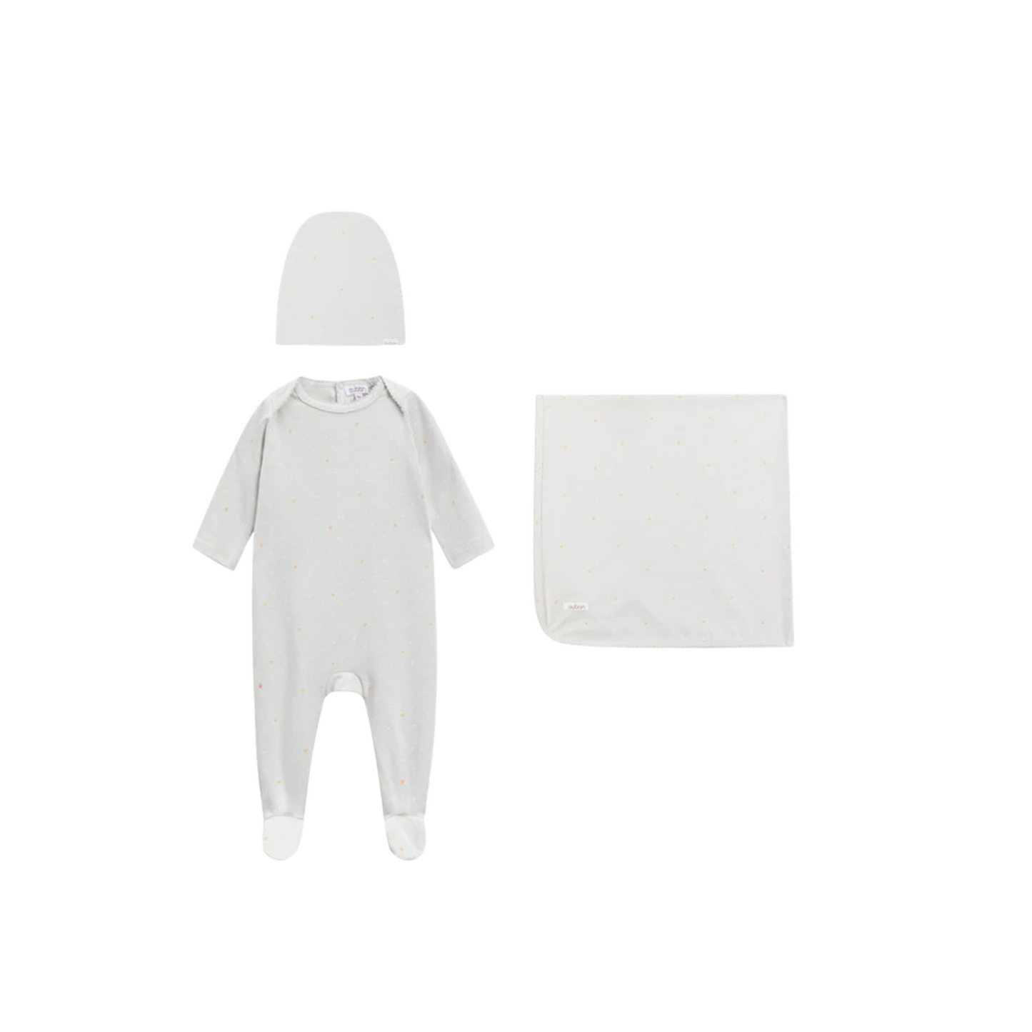 Oubon Ground Dot Footie Set