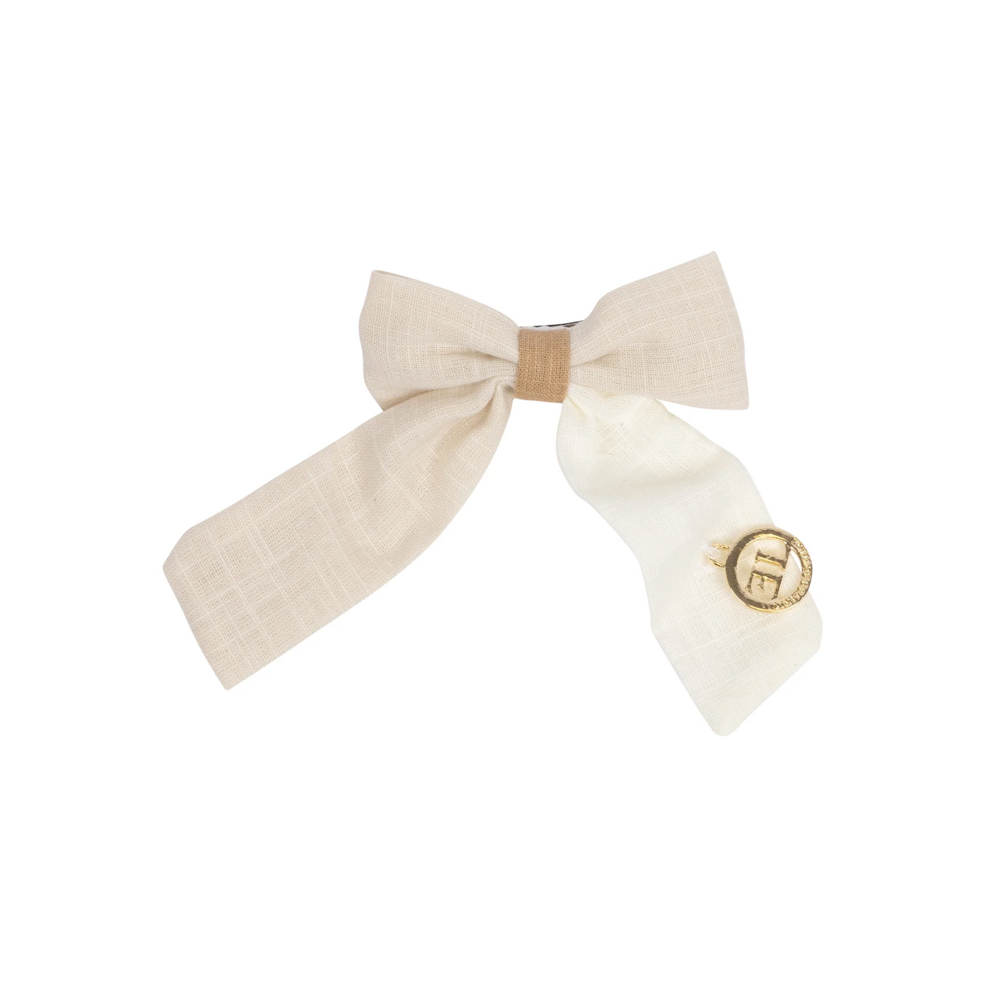 Limited Edition Multi Linen Bow Mini Clip