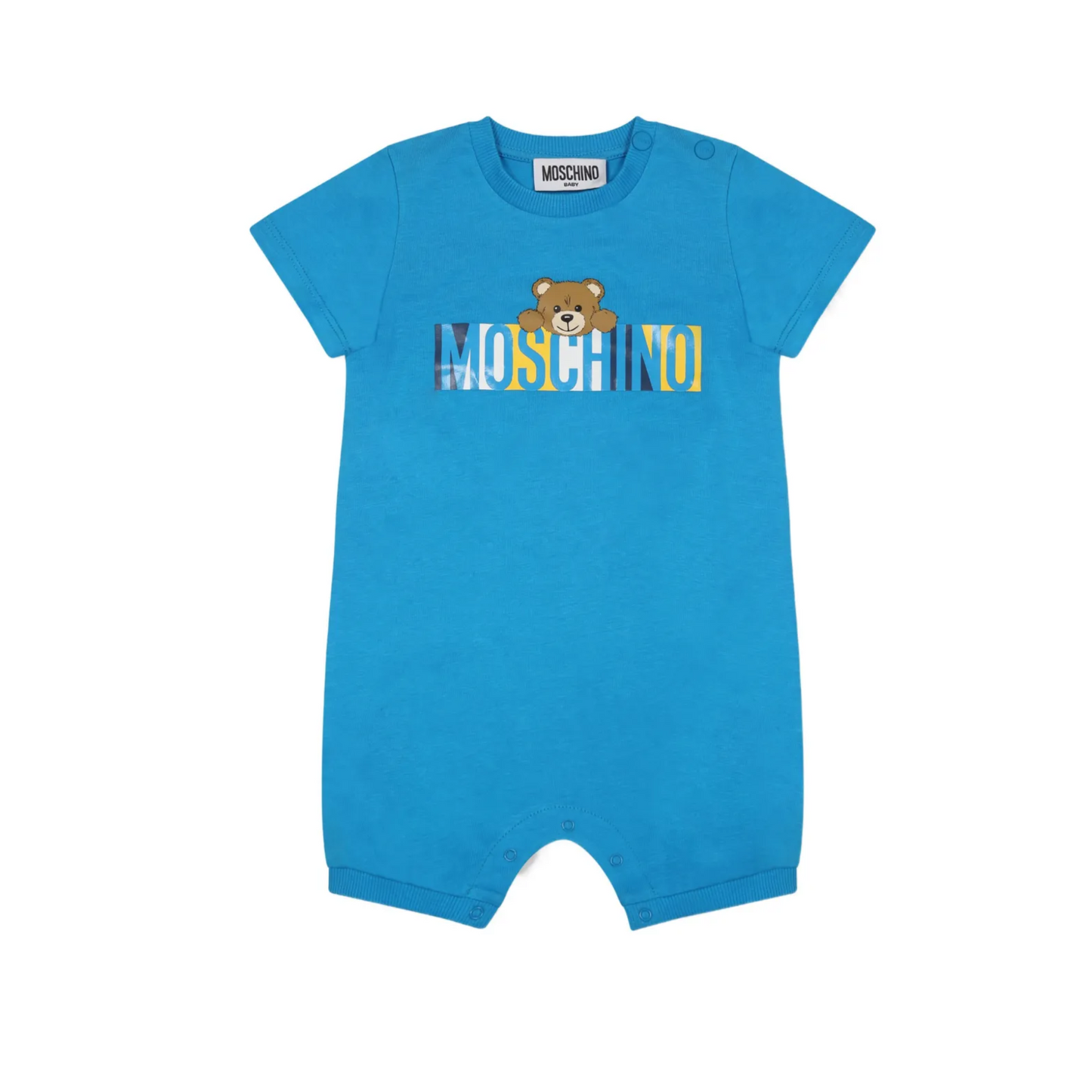 Moschino Bear Logo Boy Romper