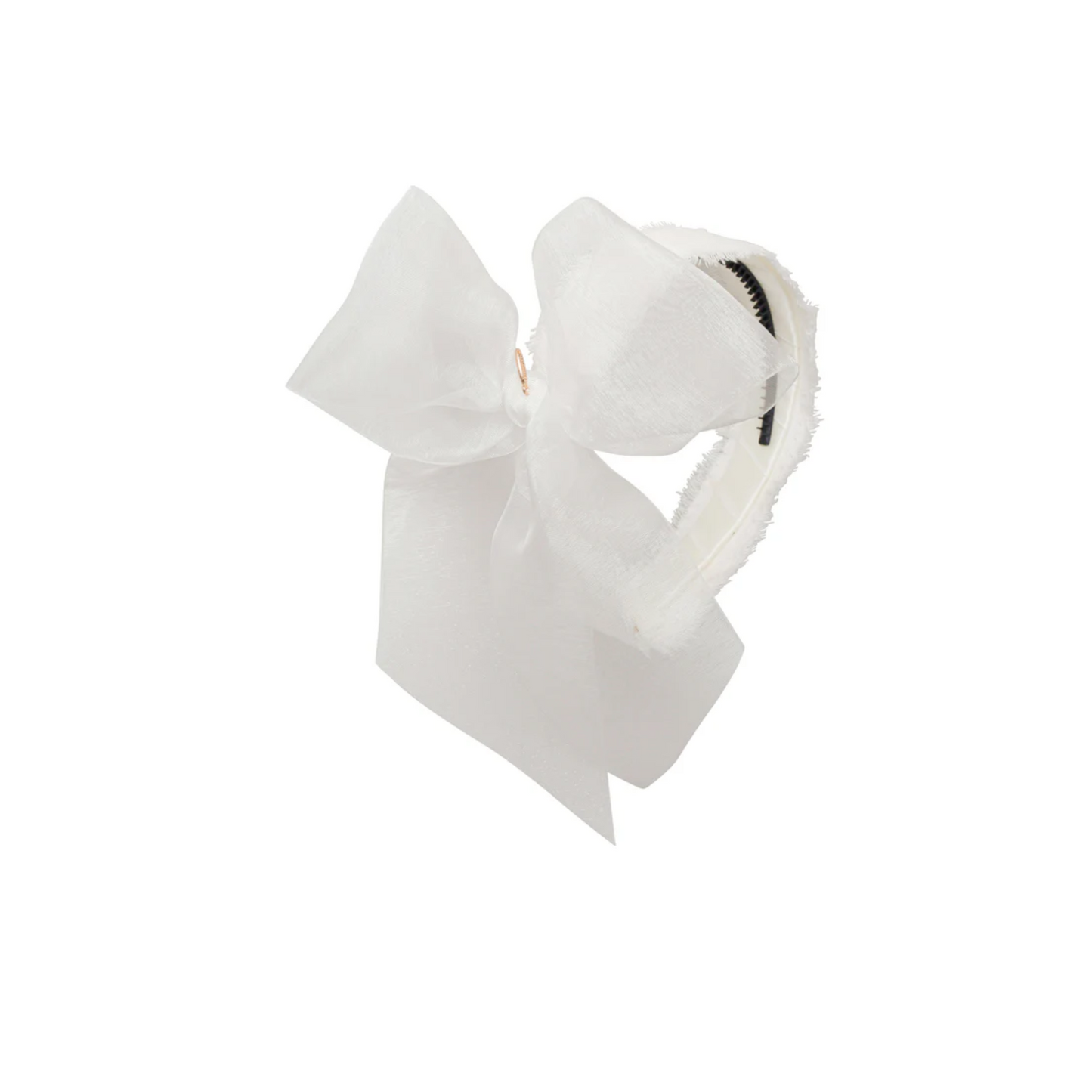 Project 6 Belle Organza Fringe Headband