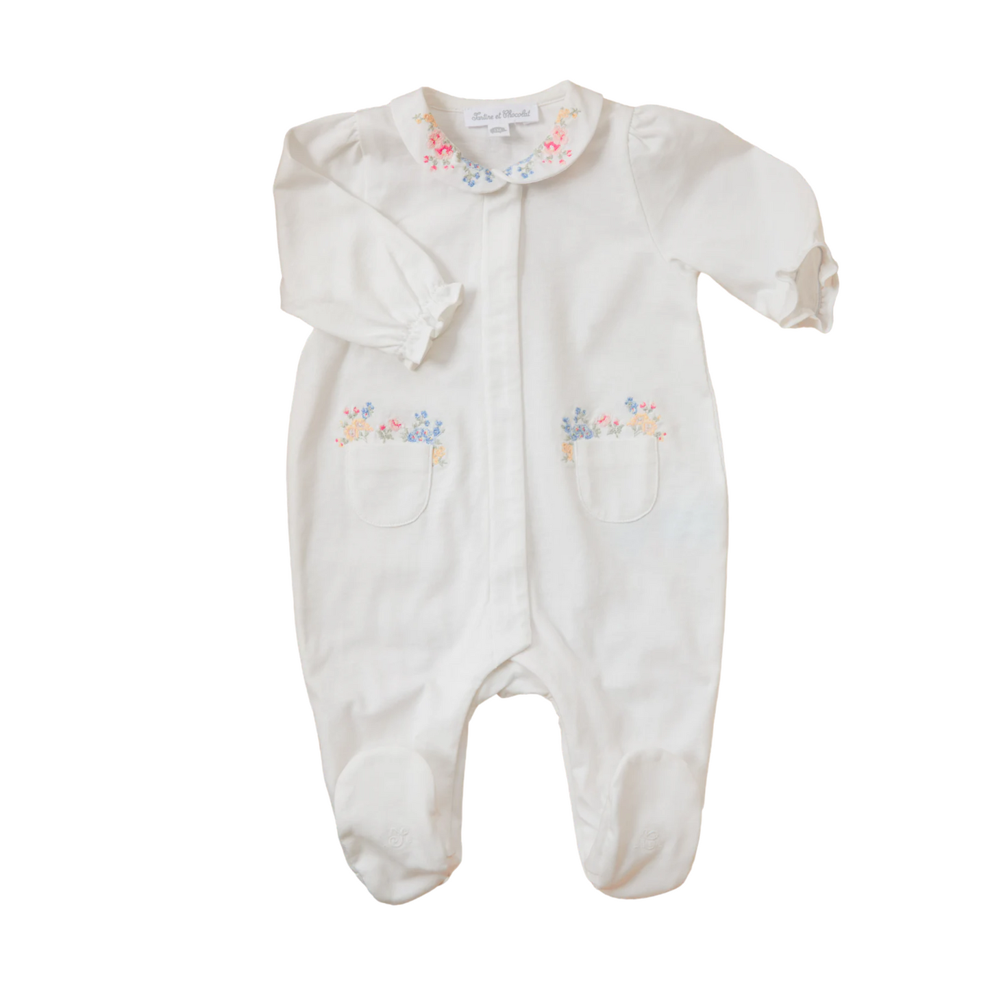 Tartine Et Chocolat Floral Pocket Footie