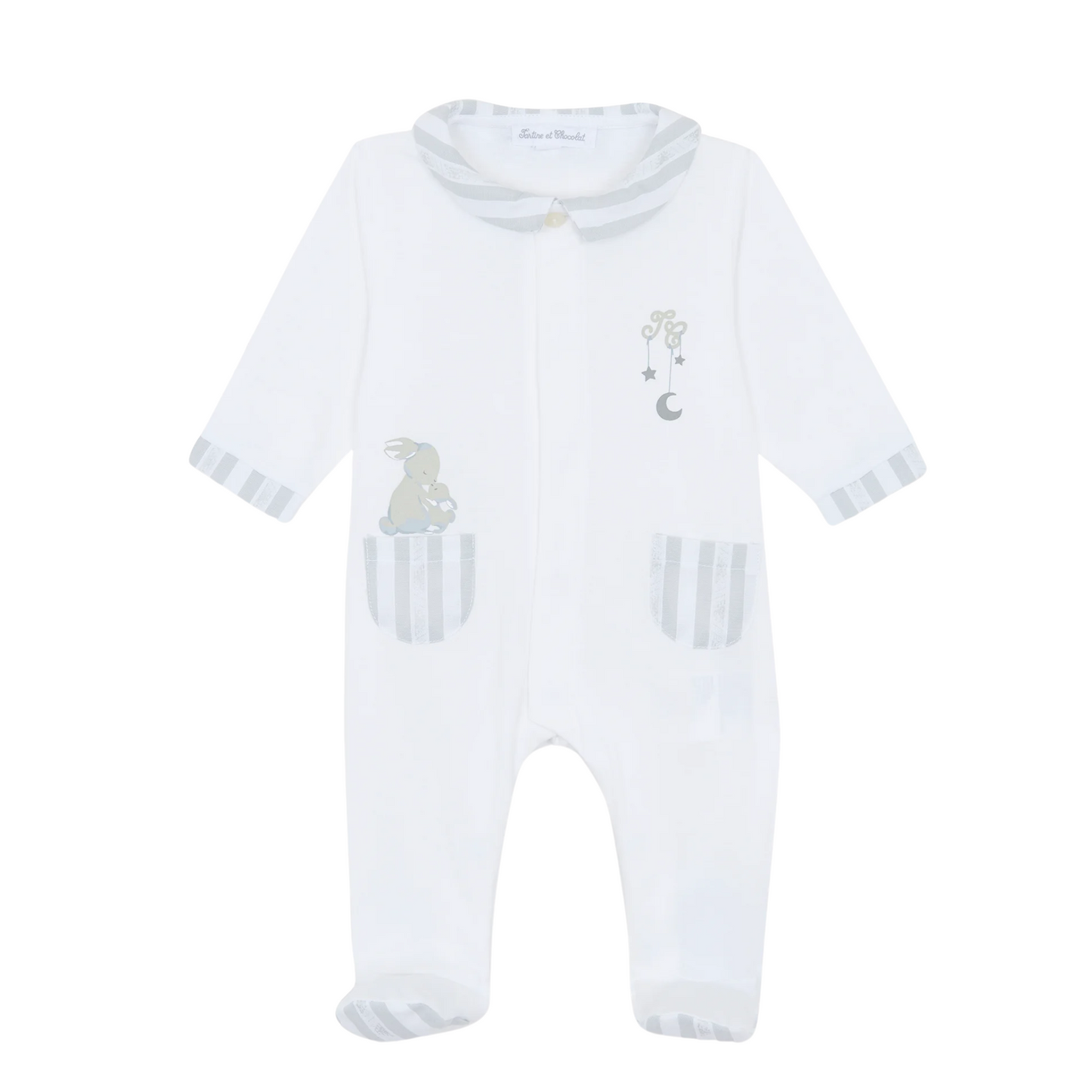 Tartine Et Chocolat Bunny Pocket Boy Footie