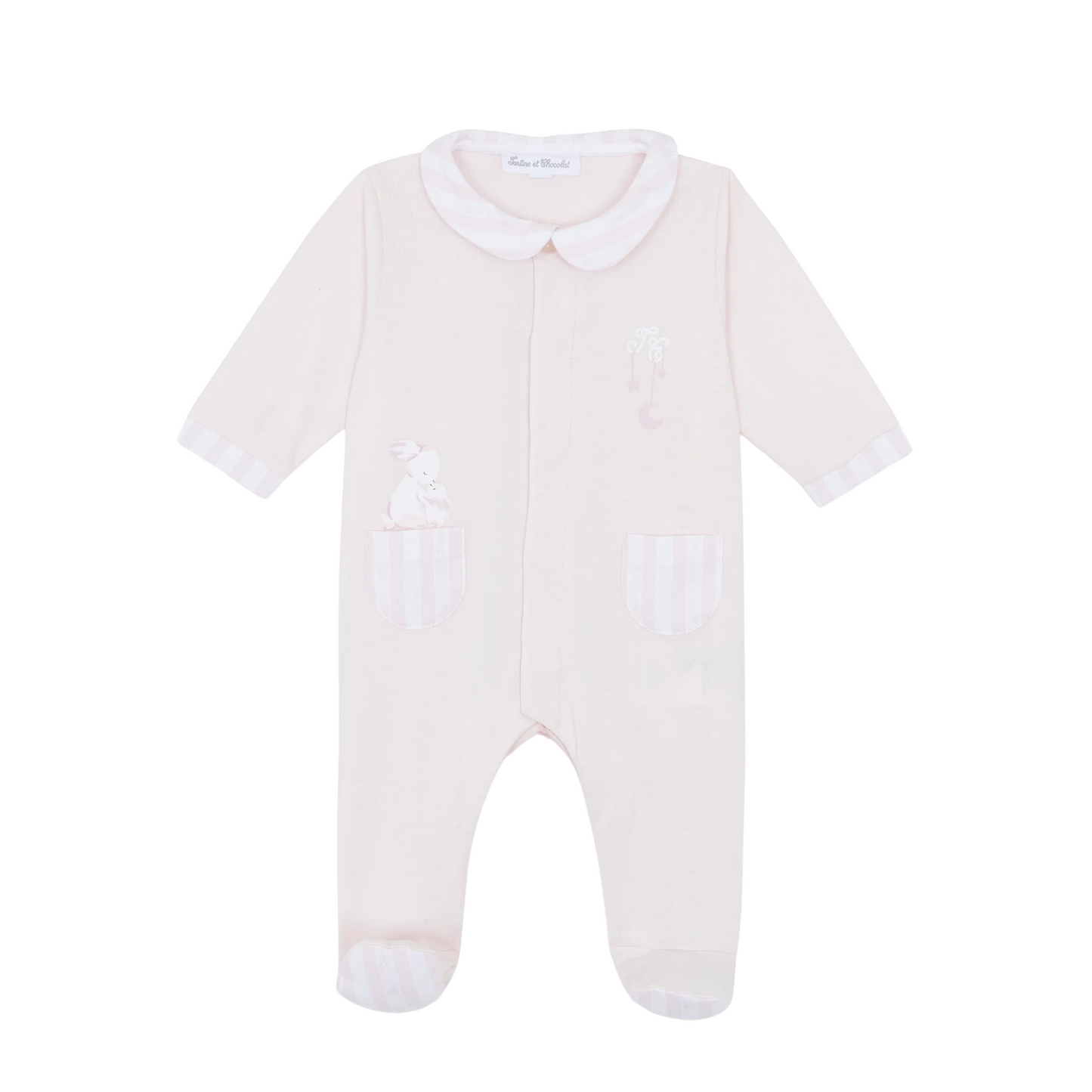 Tartine Et Chocolat Bunny Pocket Girl Footie