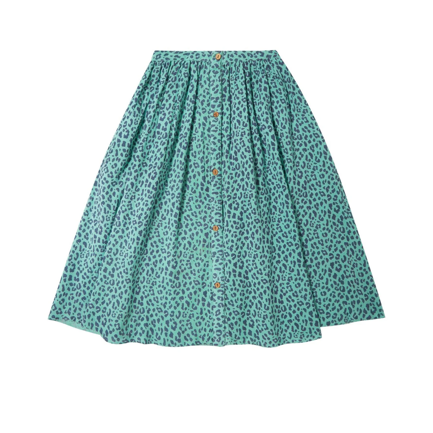 Tocoto Vintage Animal Print Long Skirt
