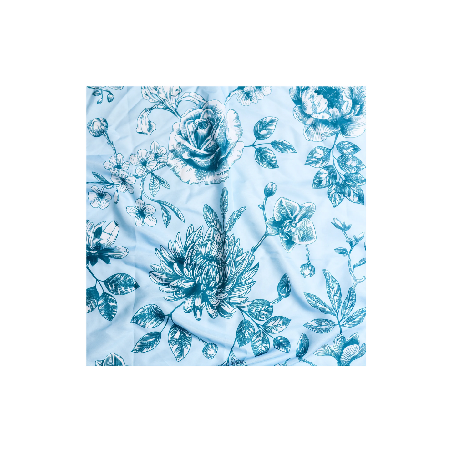 Nicsessories Floral Toile Headscarf