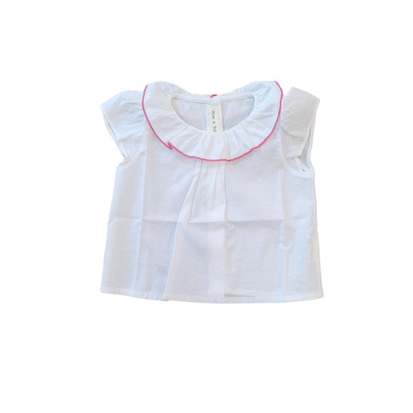 Zhoe & Tobiah Puff Collar Top