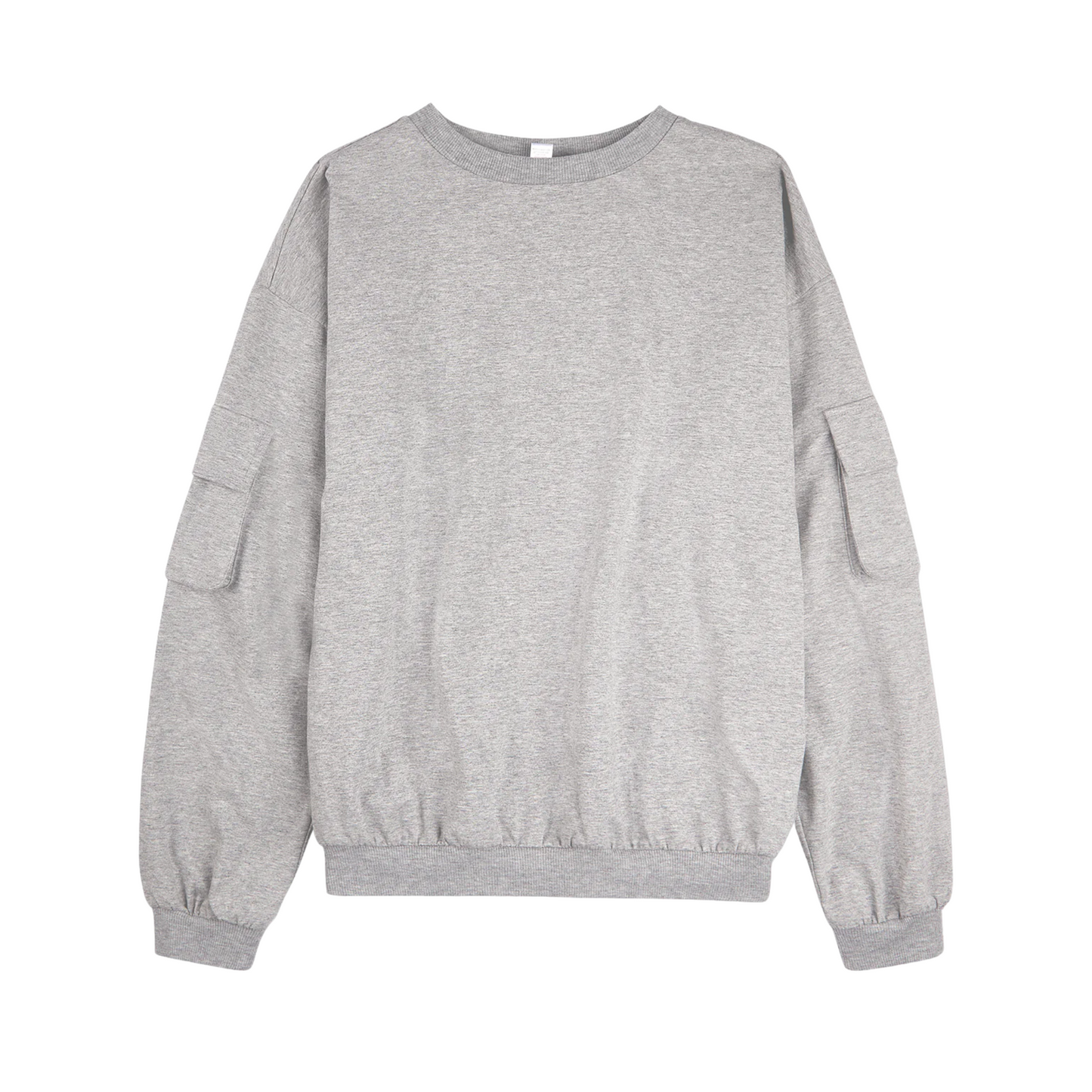 Memoi Cargo Bomber Long Sleeve T-Shirt