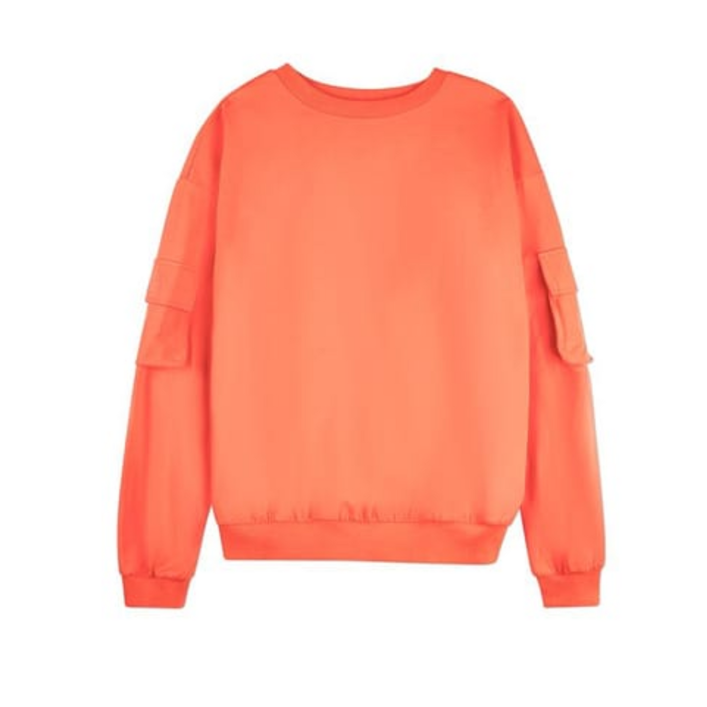 Memoi Cargo Bomber Long Sleeve T-Shirt