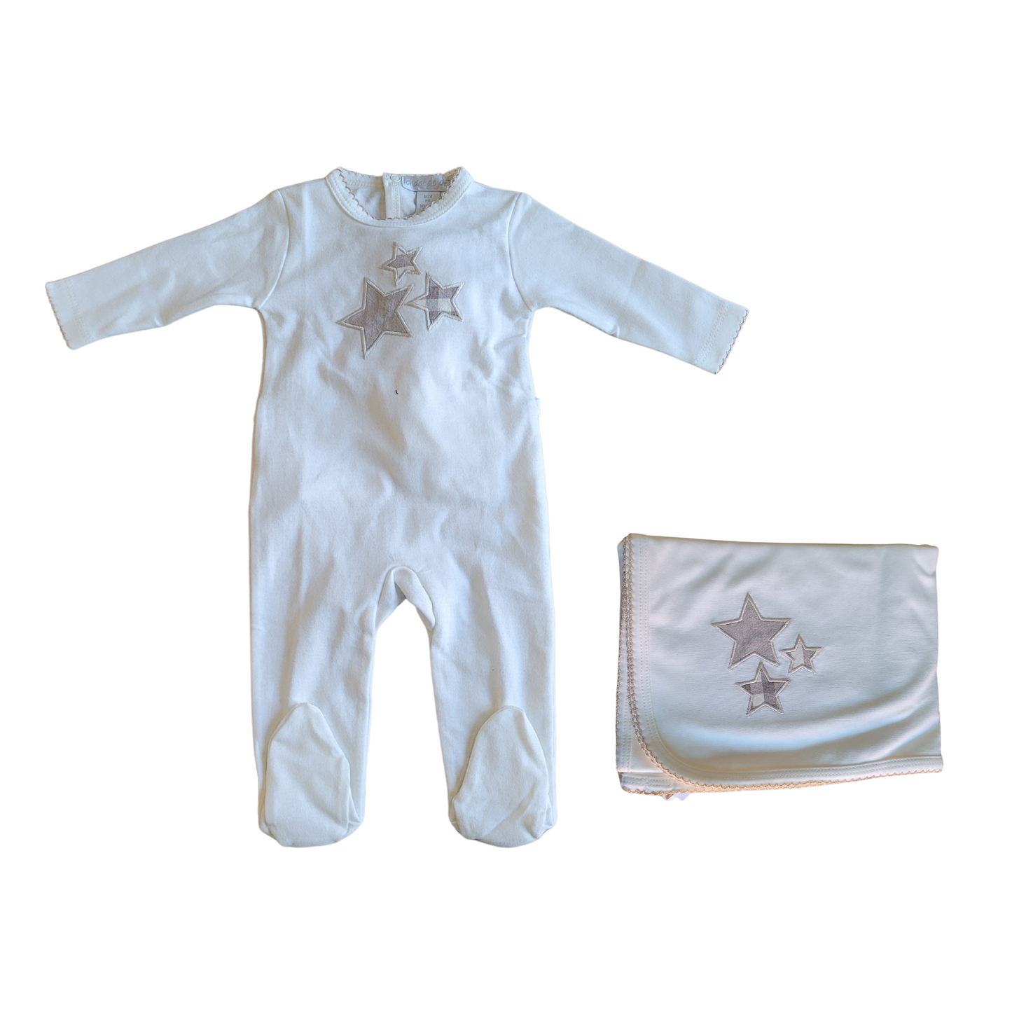 Chant De Joie Stars Footie Set