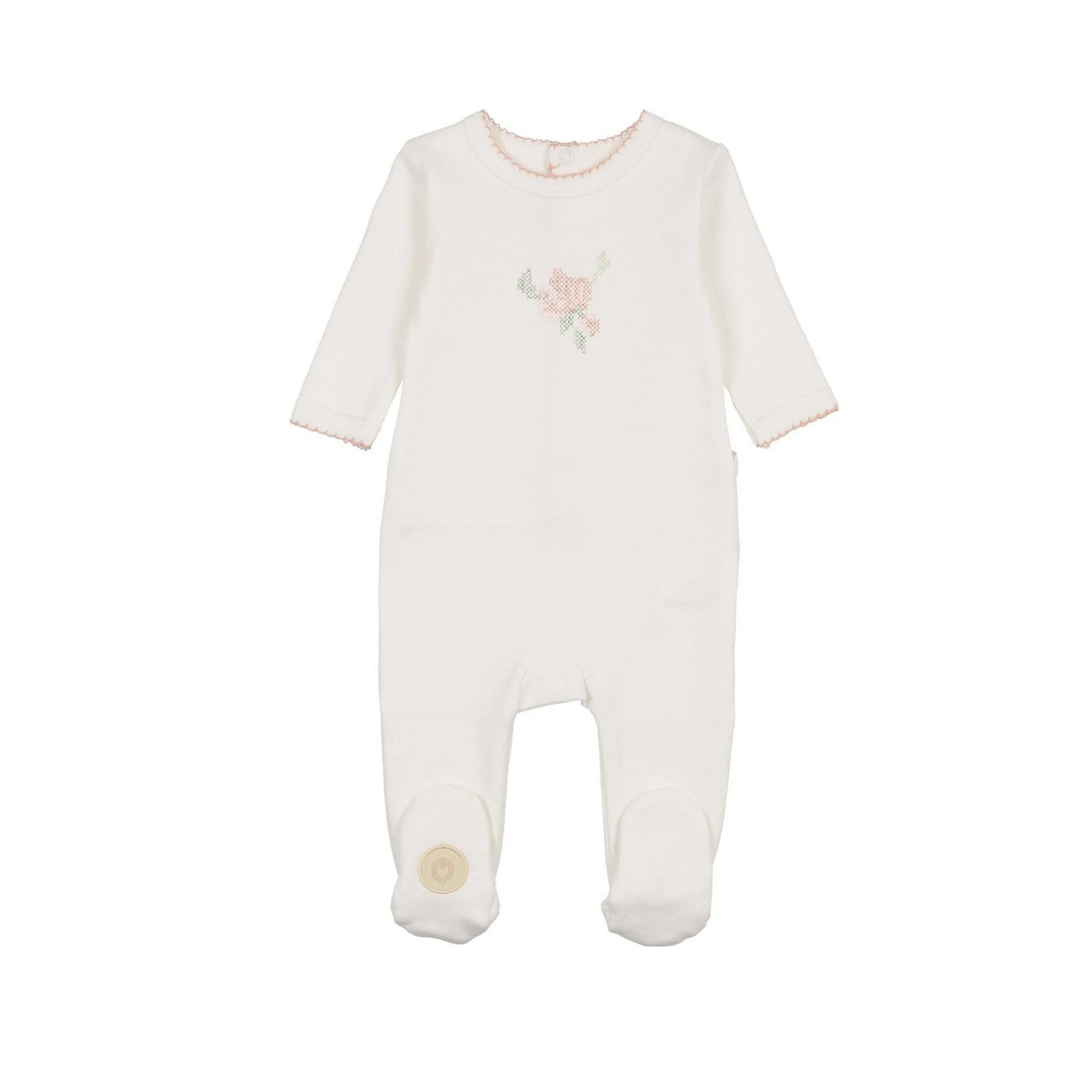 Mon Tresor Heirloom Blossom Footie