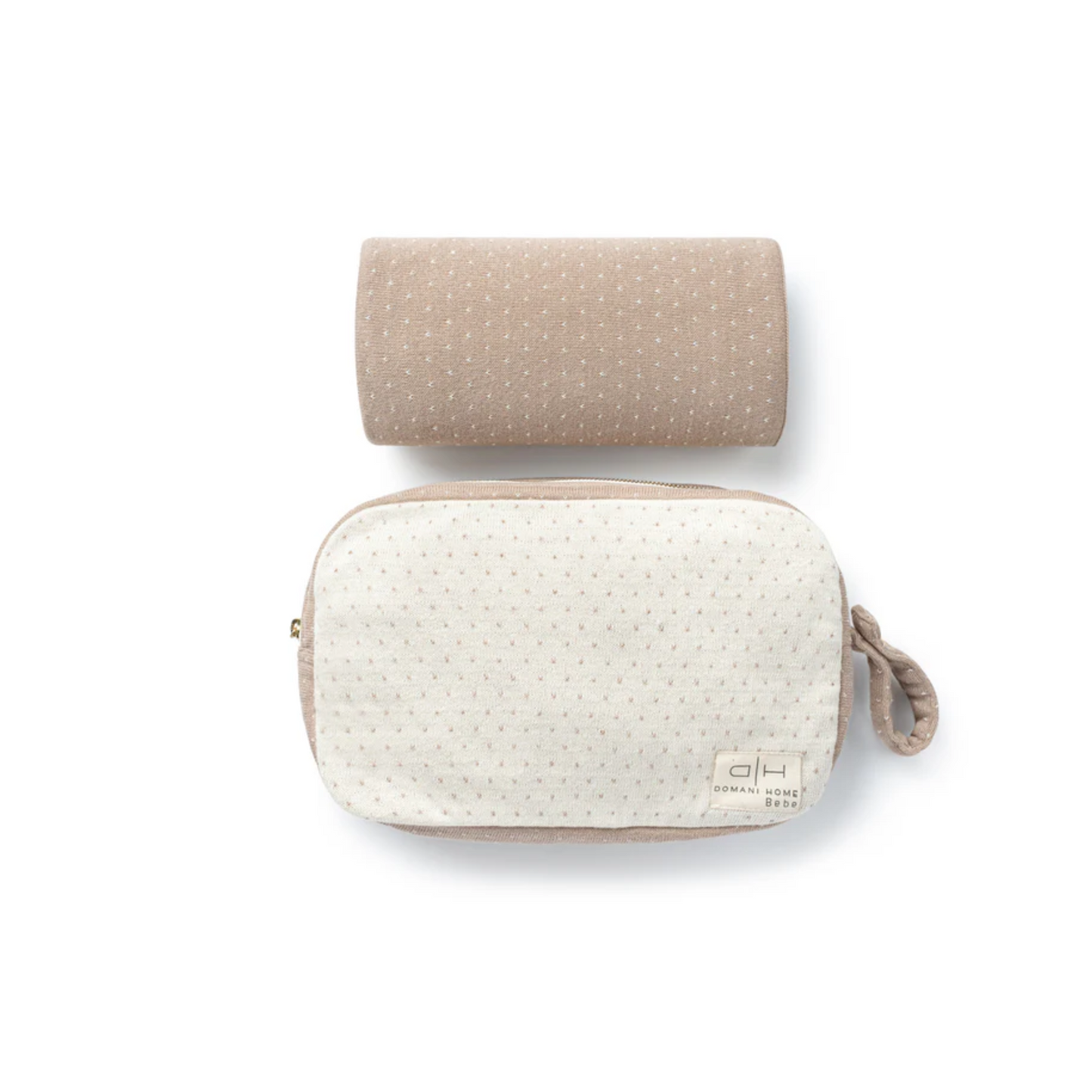 Domani Home Dotty Blanket and Pouch Set