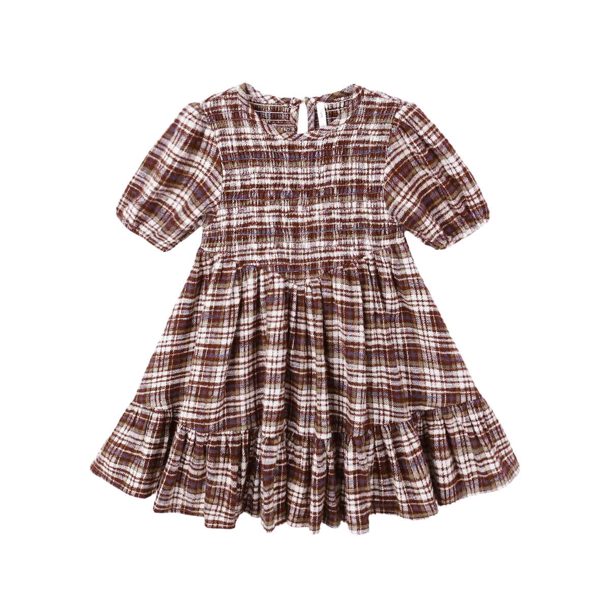 Rylee+Cru Plaid India Dress