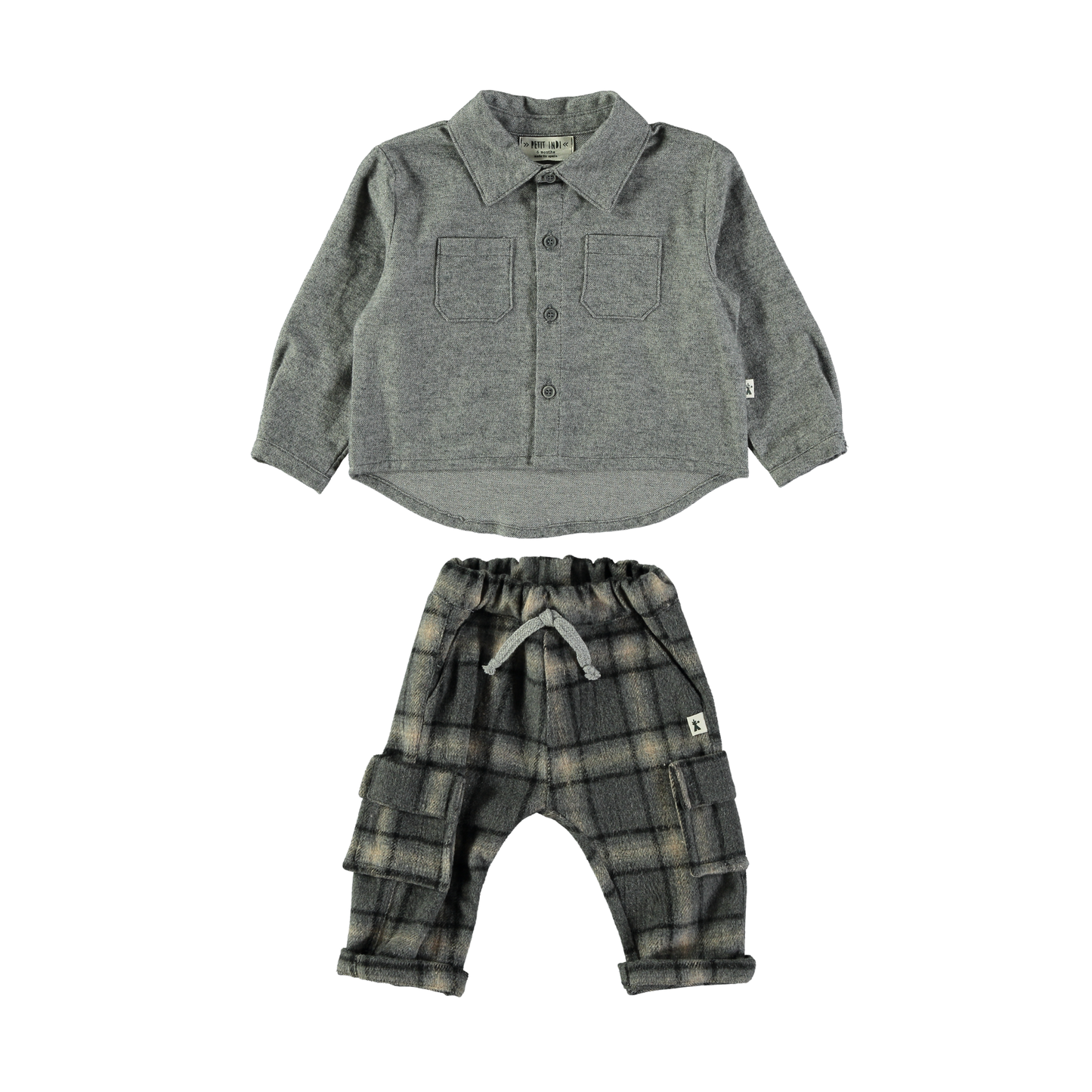 Petit Indi Overshirt Set