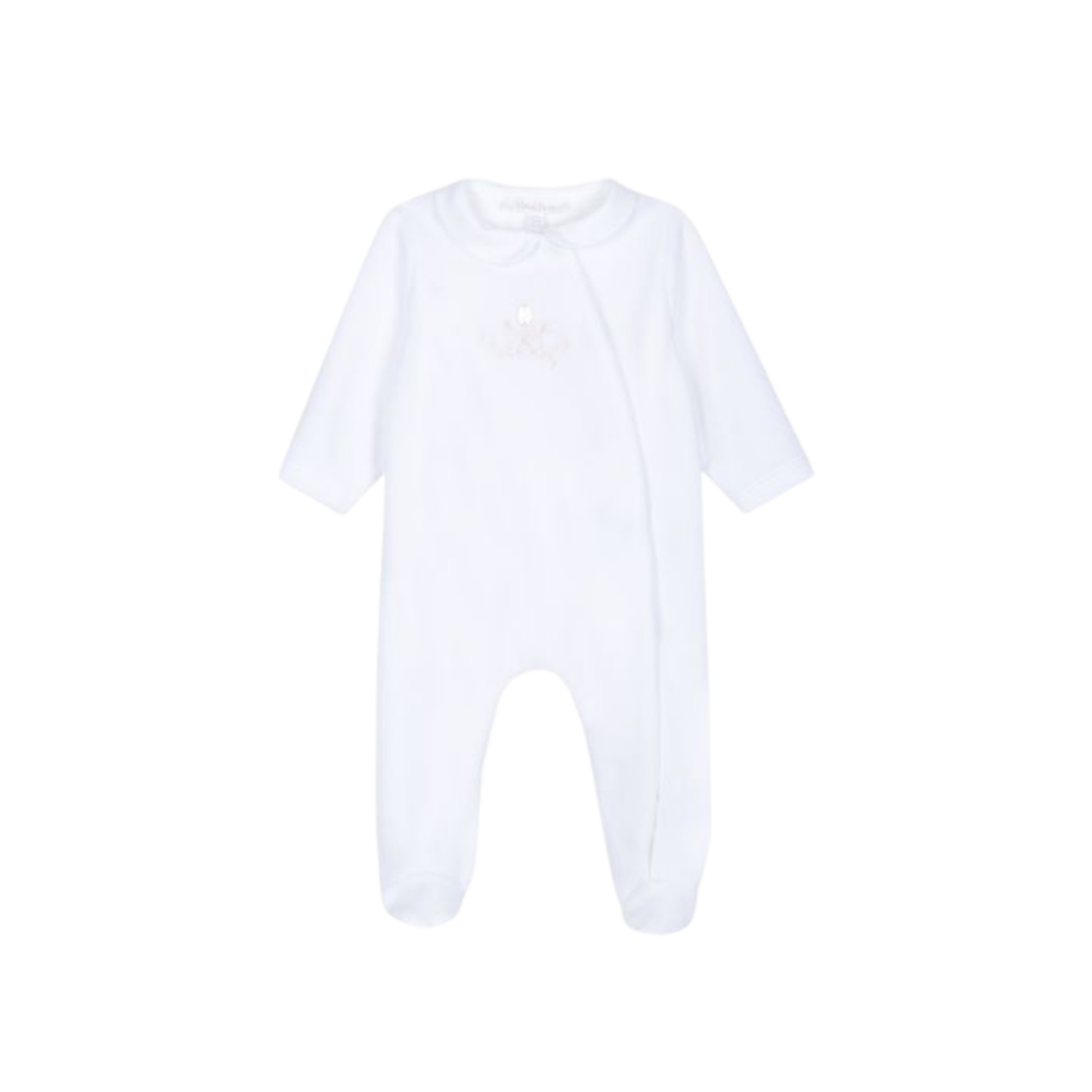 Patachou Bunny Velour Footie