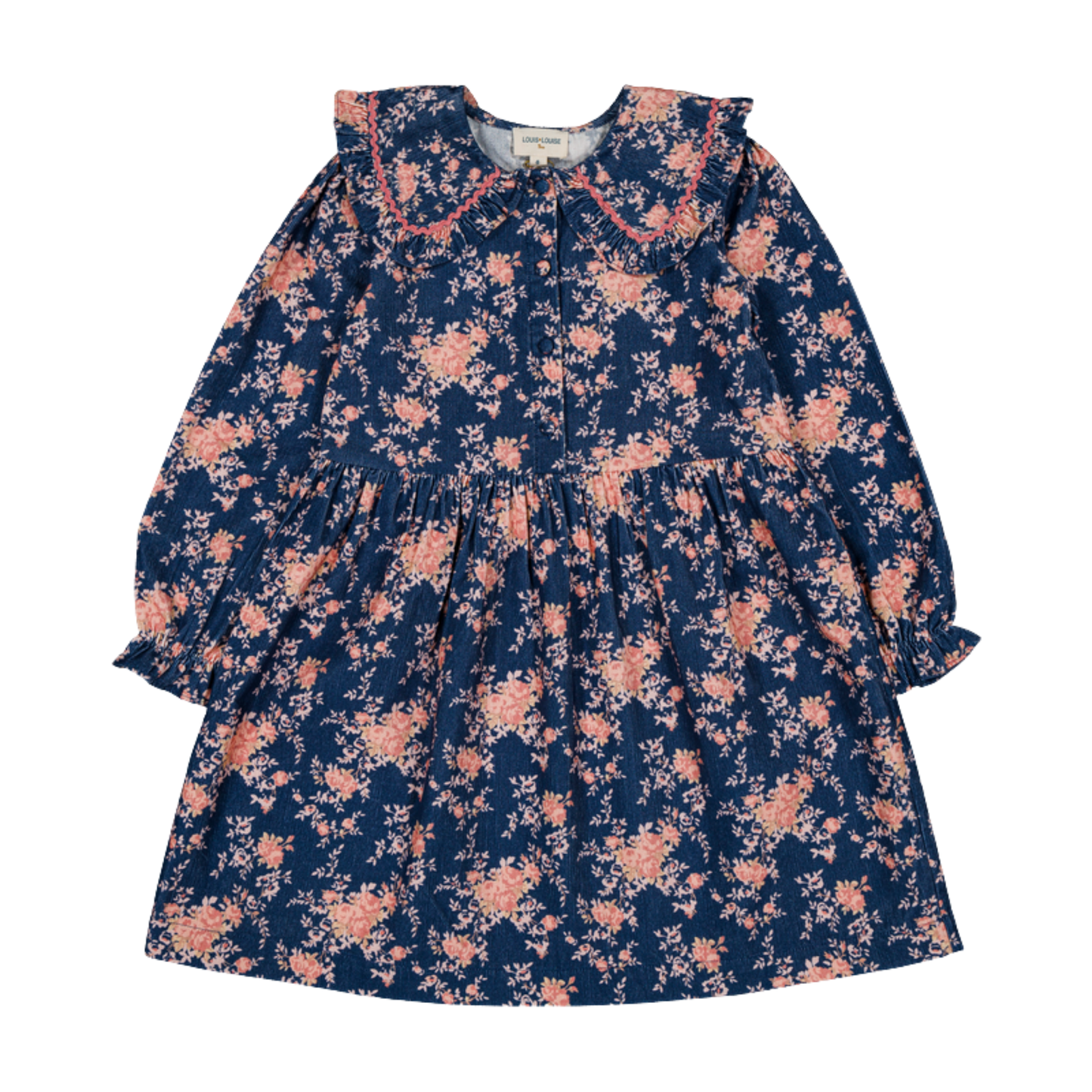 Louis & Louise Nuala Corduroy Bouquet Dress