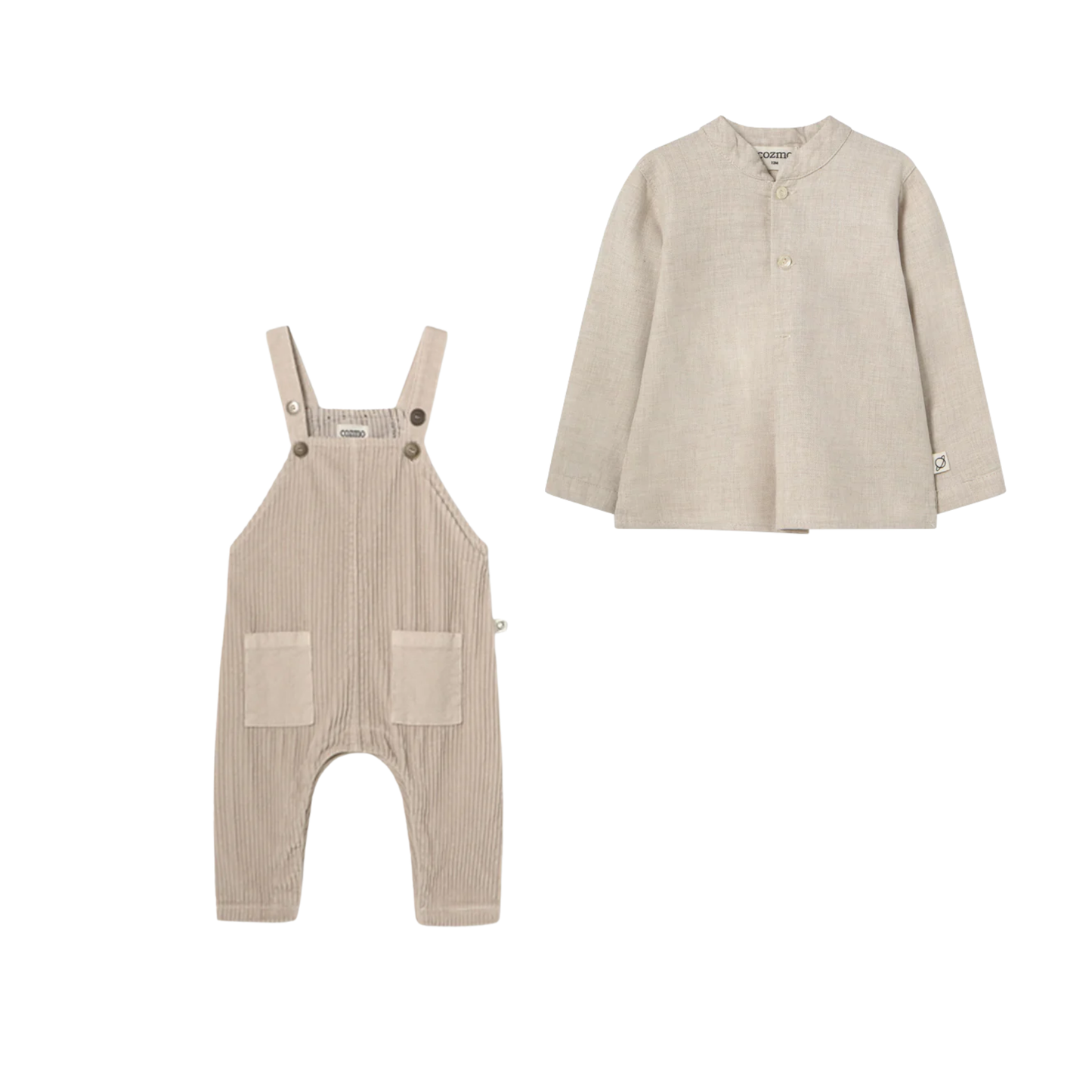 Cozmo Rustic Mélange Flannel Shirt Set