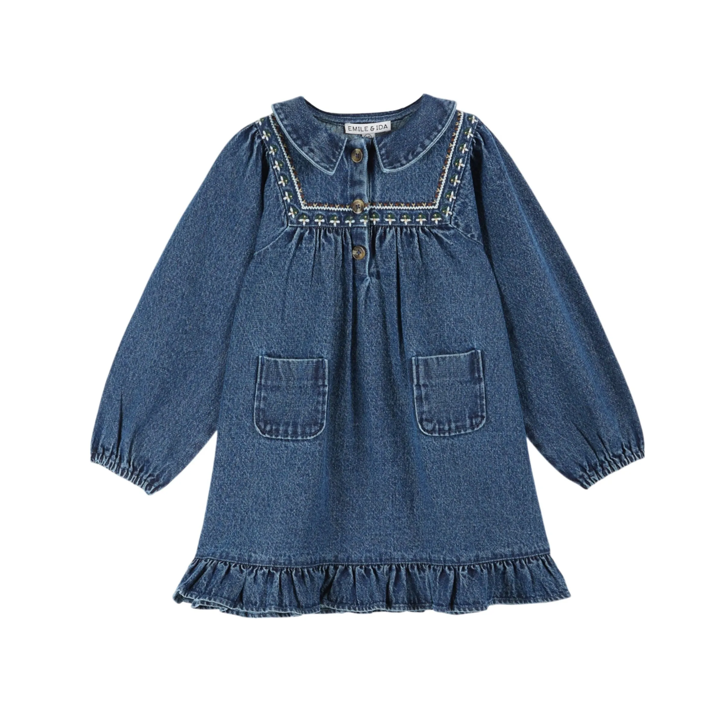 Emile et Ida Denim Dress