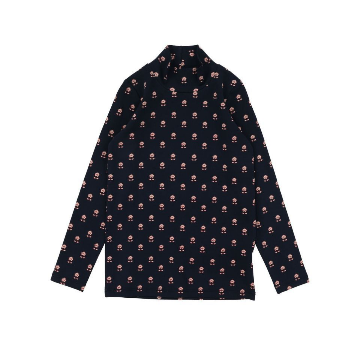 Analogie Vintage Floral Mockneck