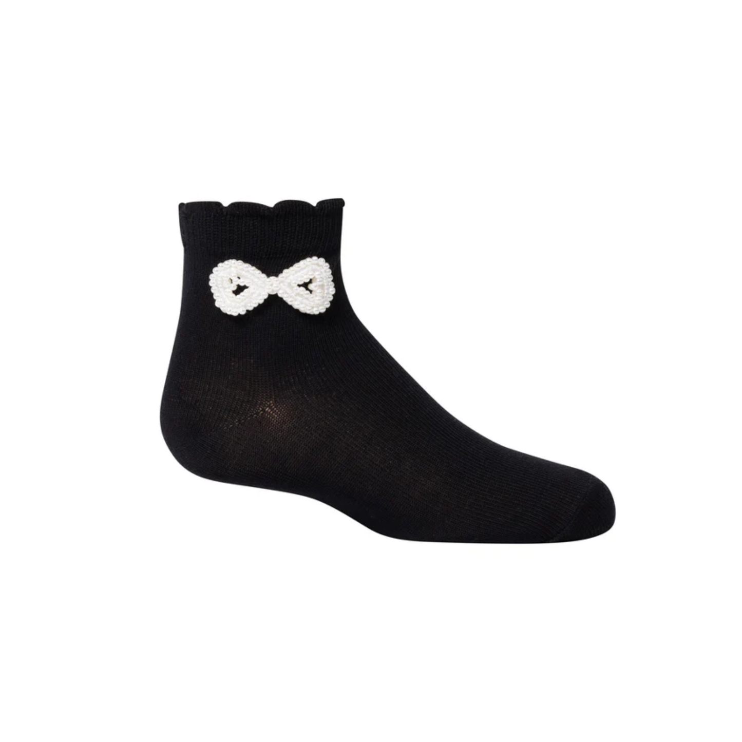 Zubii Pearl Bow Ankle