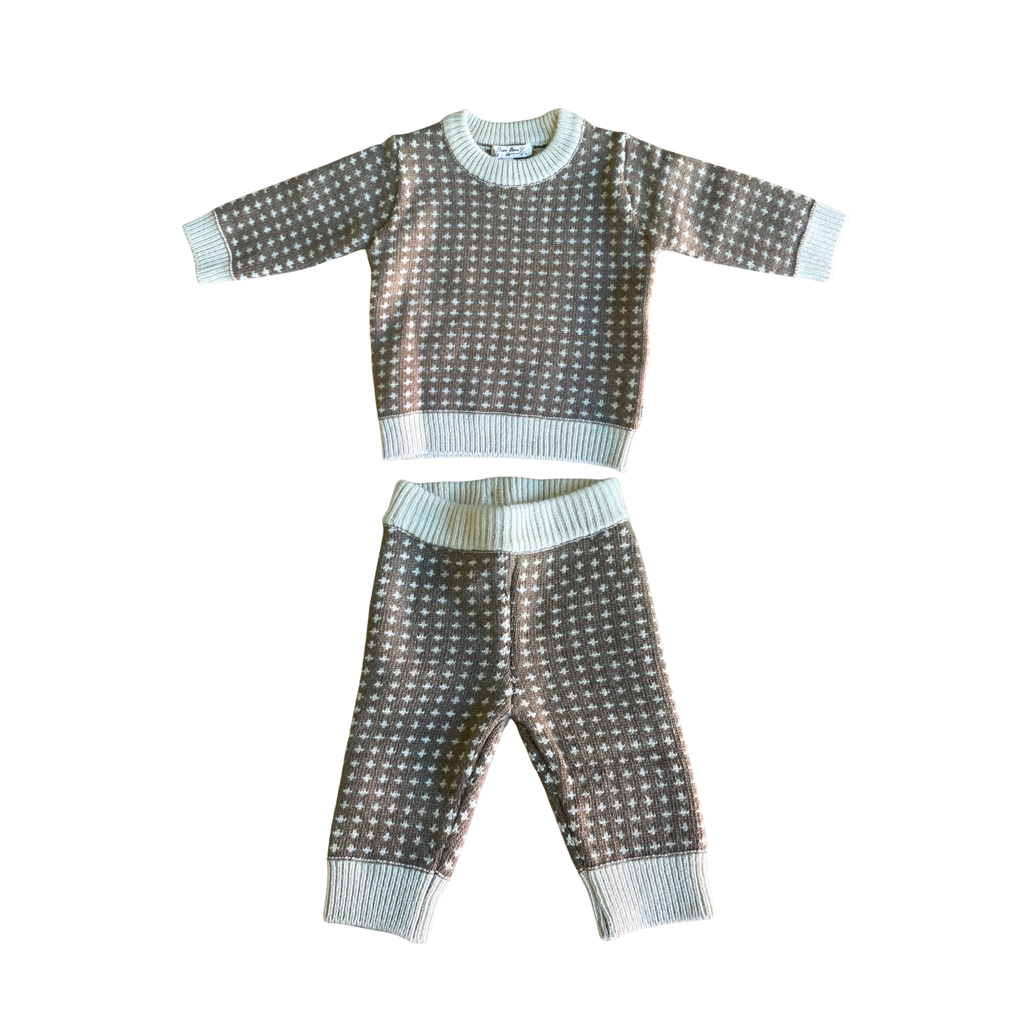 Bene Bene Grin Knit Pullover Set