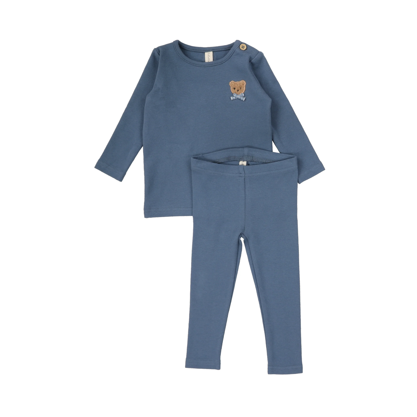 Lilette Bear Applique Lounge Set