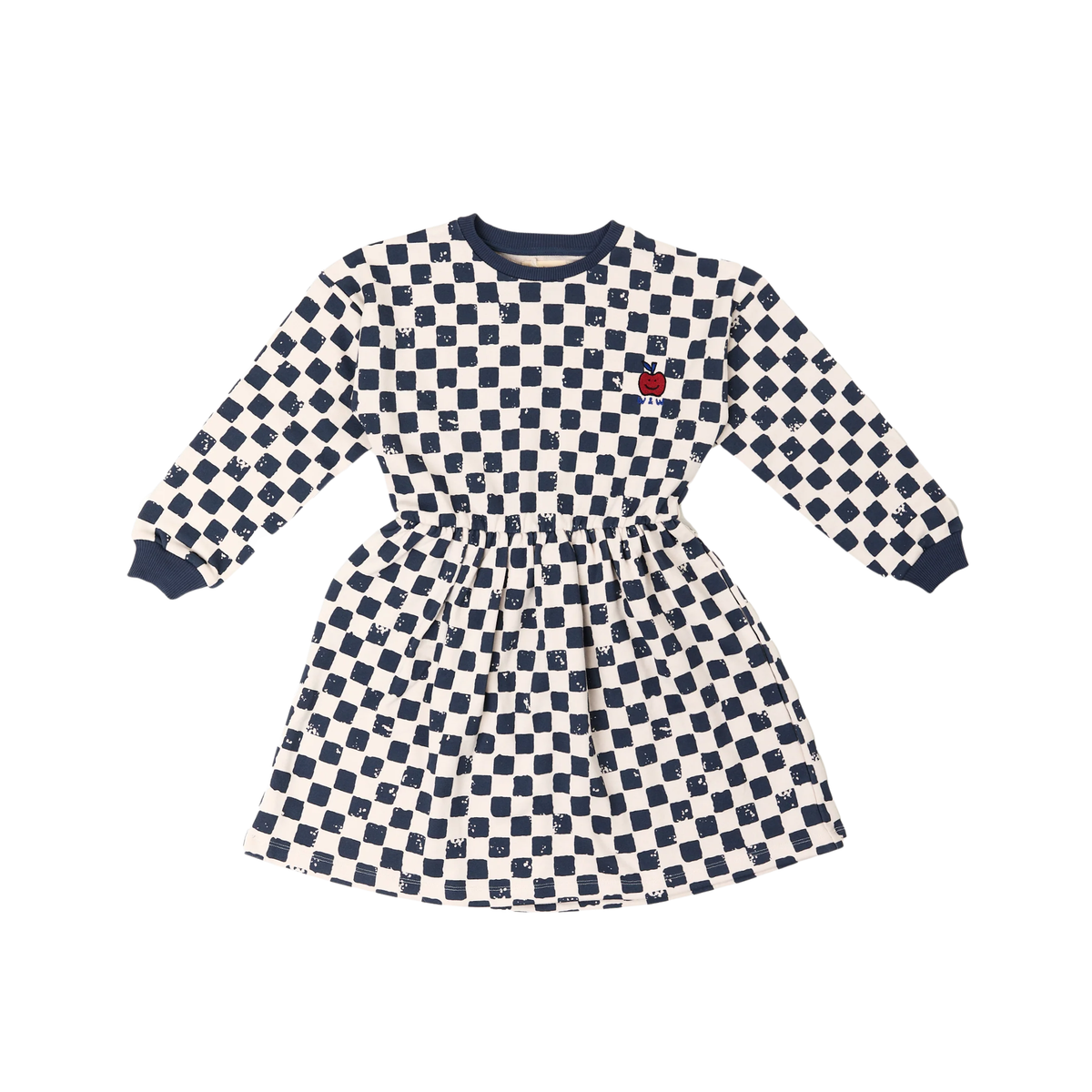 Wander & Wonder Checkerboard Sweat Dress